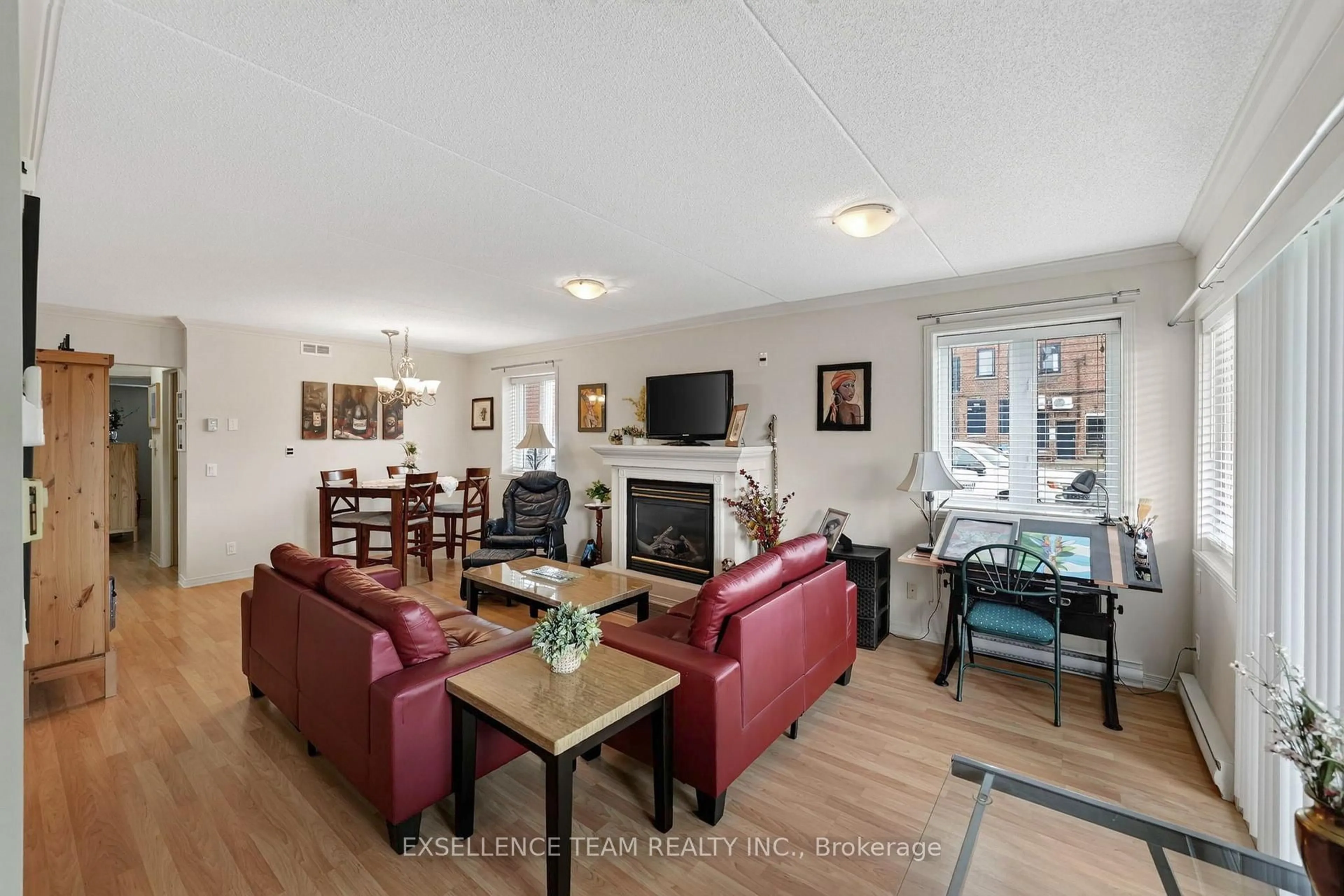 Living room with furniture, unknown for 11 First St #1, Cornwall Ontario K6J 1B8
