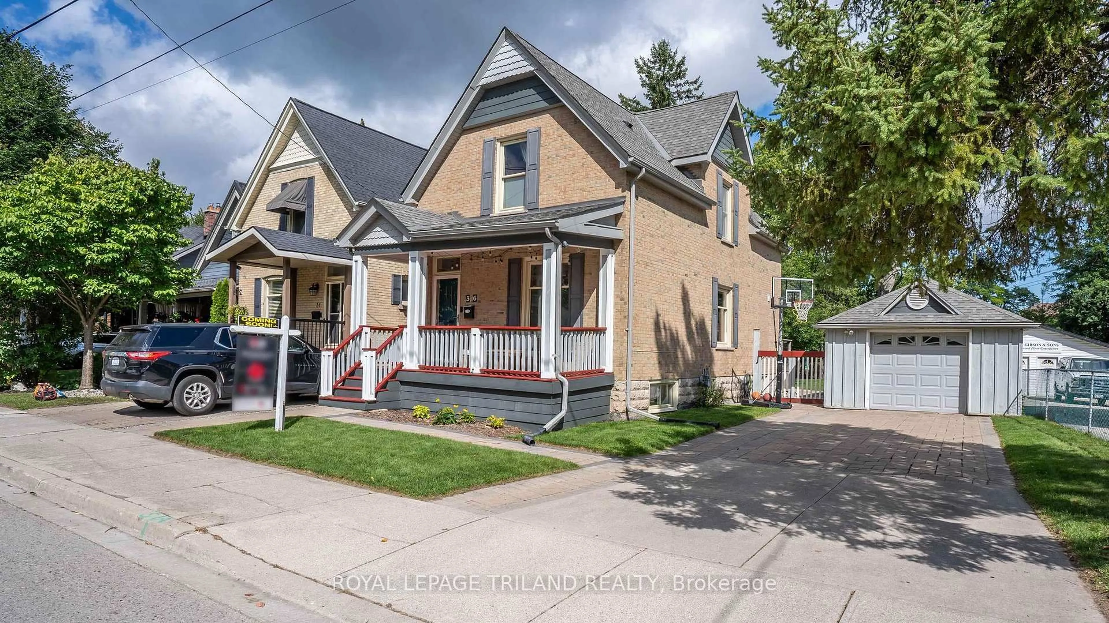 Home with brick exterior material, street for 36 Garfield Ave, London South Ontario N6C 2B5