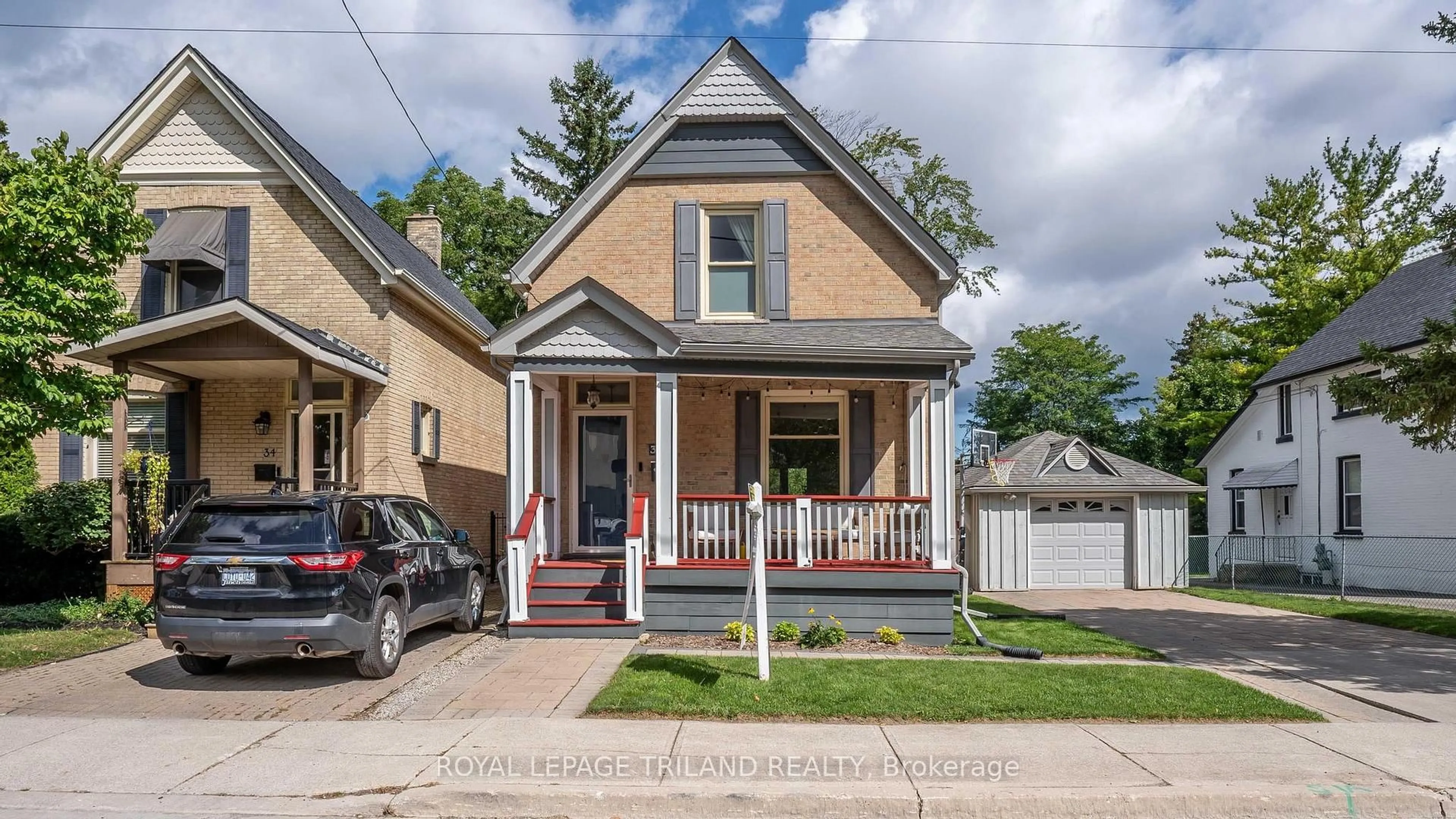 Home with brick exterior material, street for 36 Garfield Ave, London South Ontario N6C 2B5