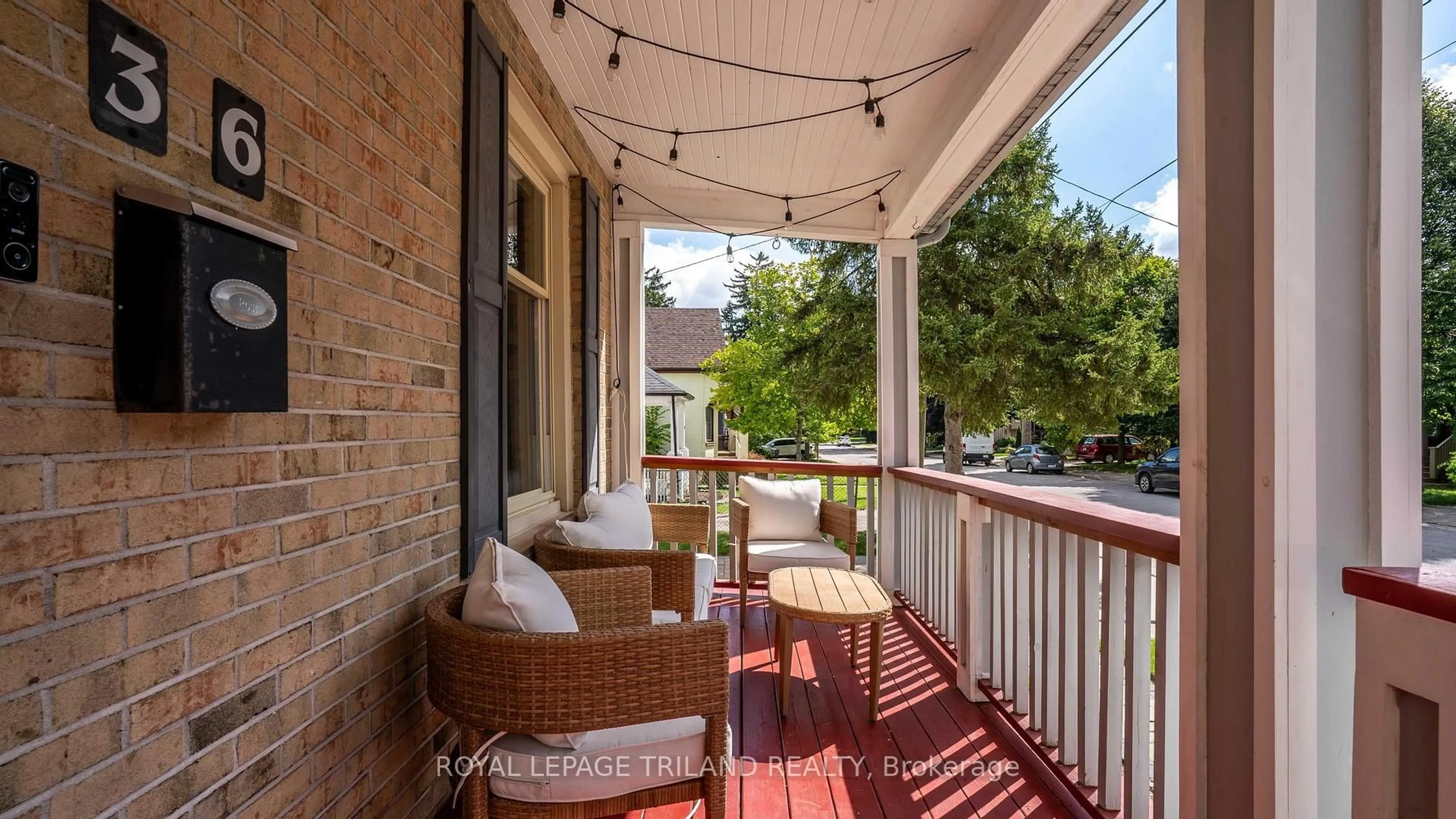 Patio, street for 36 Garfield Ave, London South Ontario N6C 2B5
