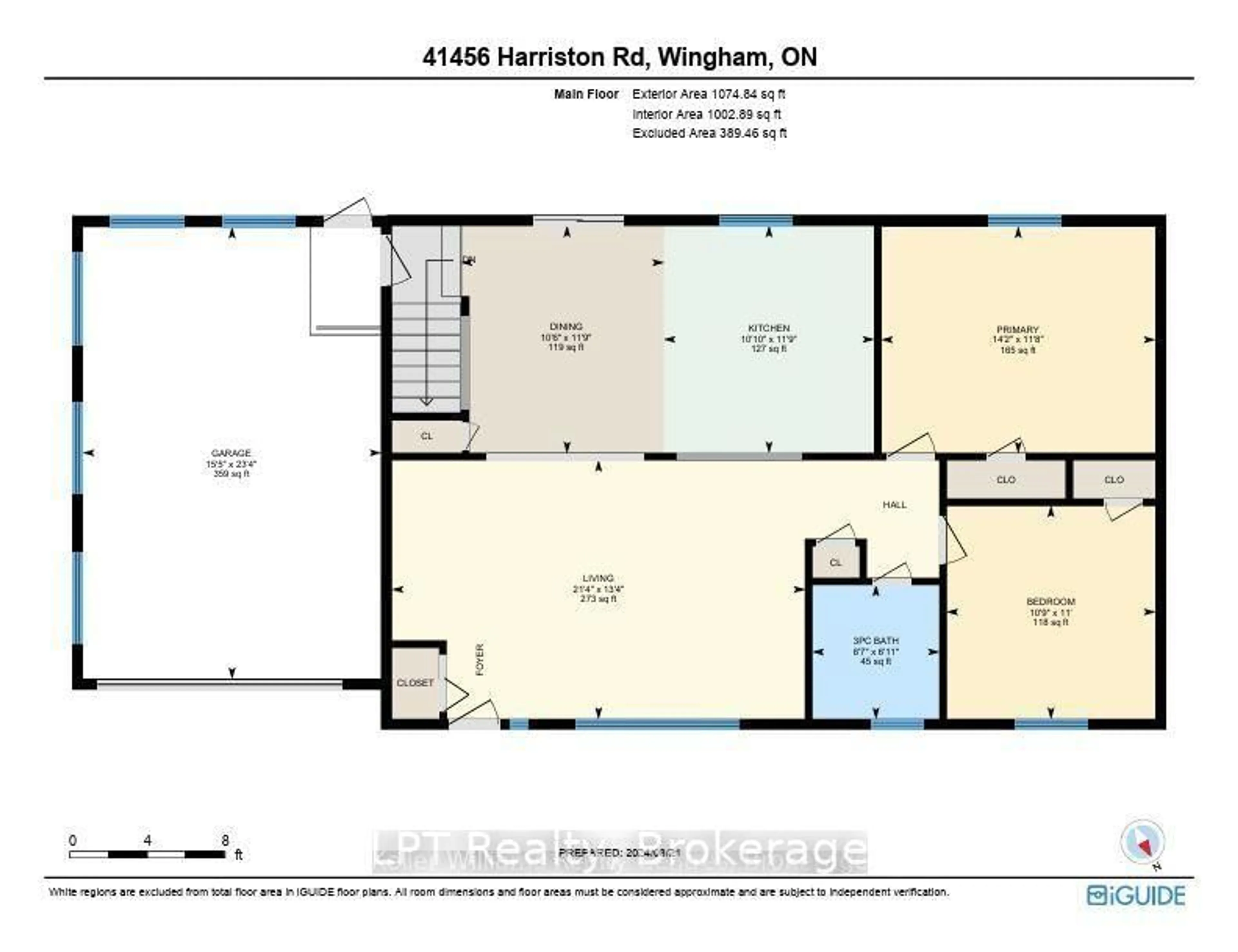Floor plan for 41456 Harriston Rd, Morris Turnberry Ontario N0G 2W0