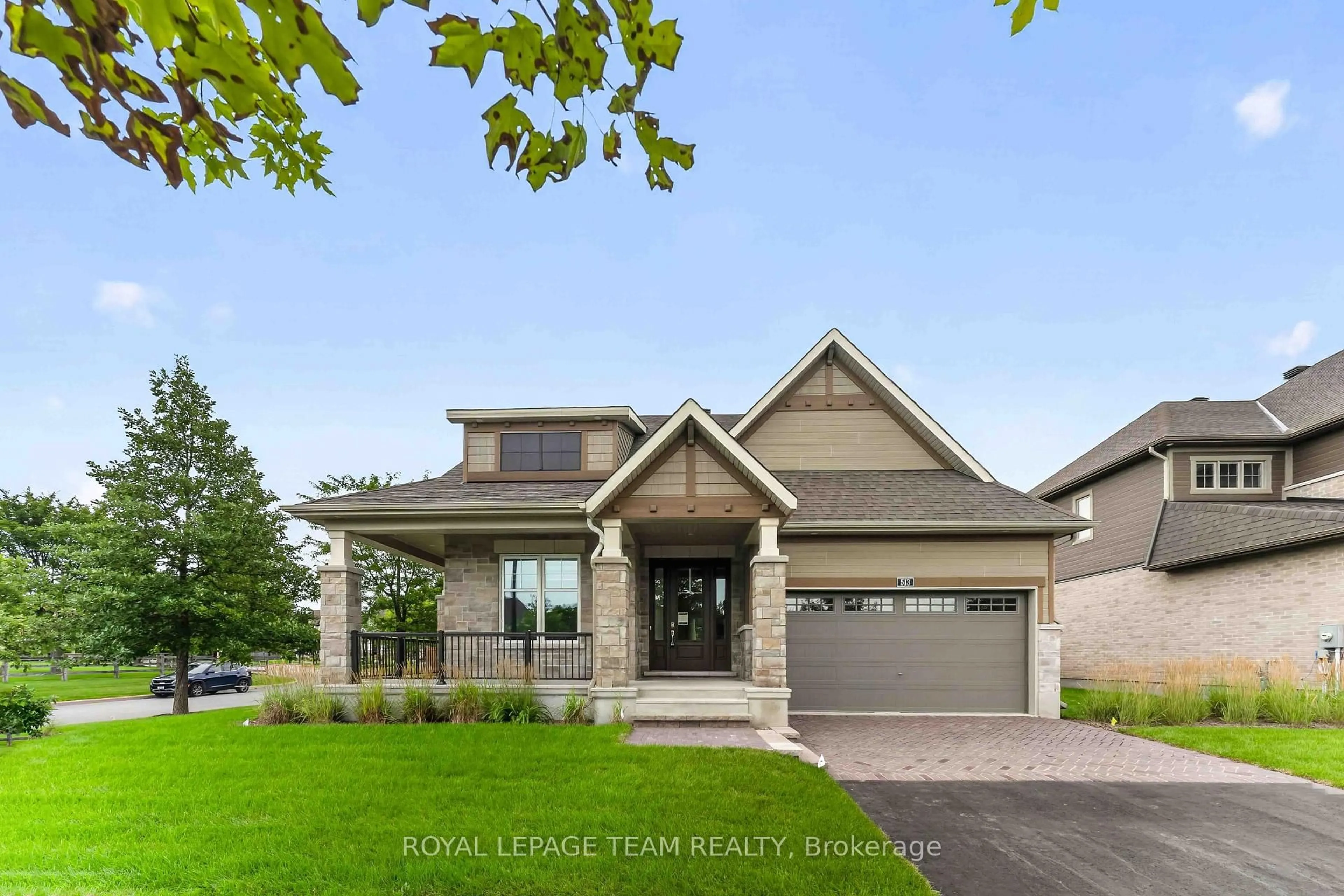 Home with brick exterior material, street for 513 Bridgeport Ave, Ottawa Ontario K4M 0E9