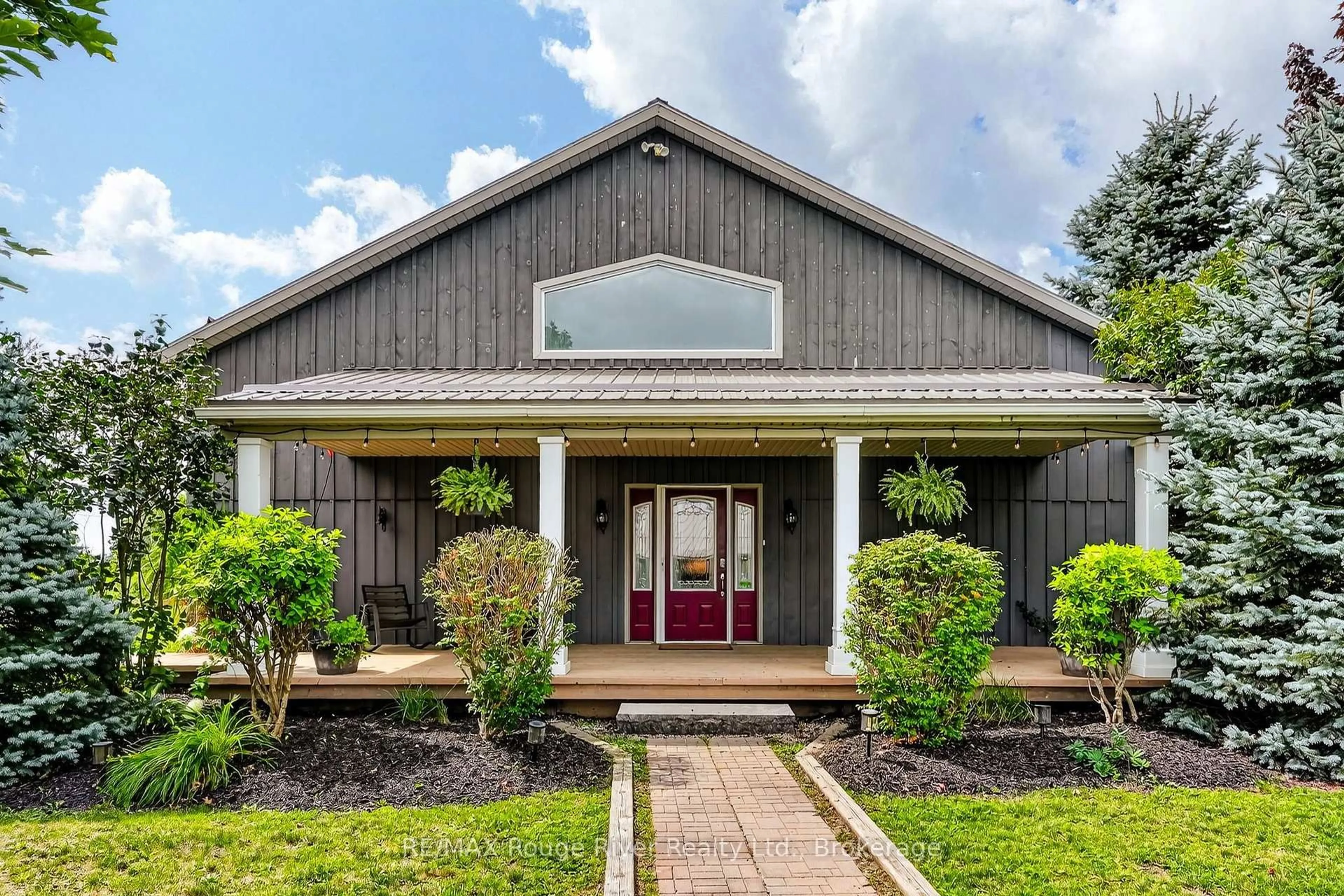 Home with vinyl exterior material, street for 2449 Shelter Valley Rd, Alnwick/Haldimand Ontario K0K 1G0