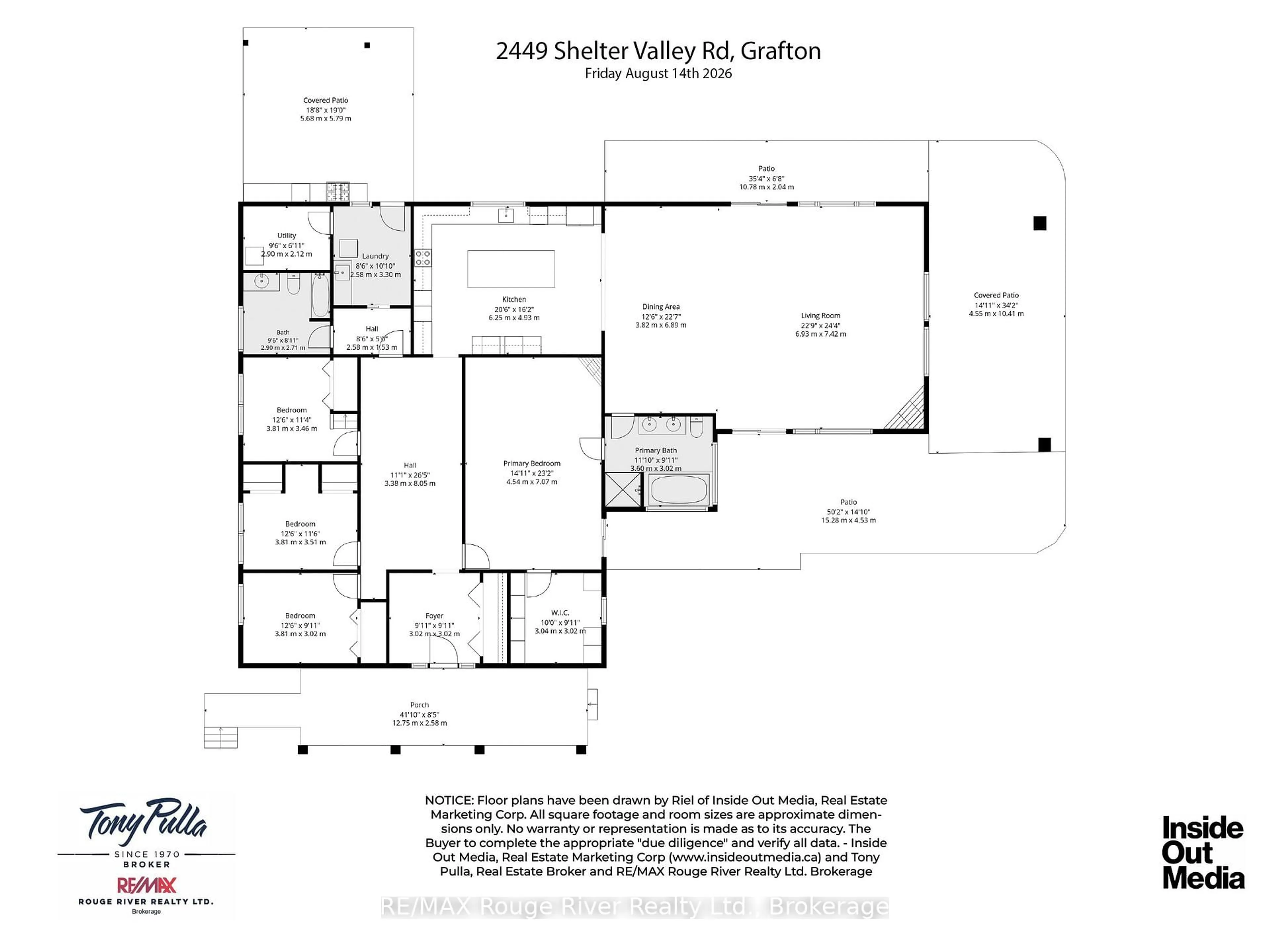 Floor plan for 2449 Shelter Valley Rd, Alnwick/Haldimand Ontario K0K 1G0