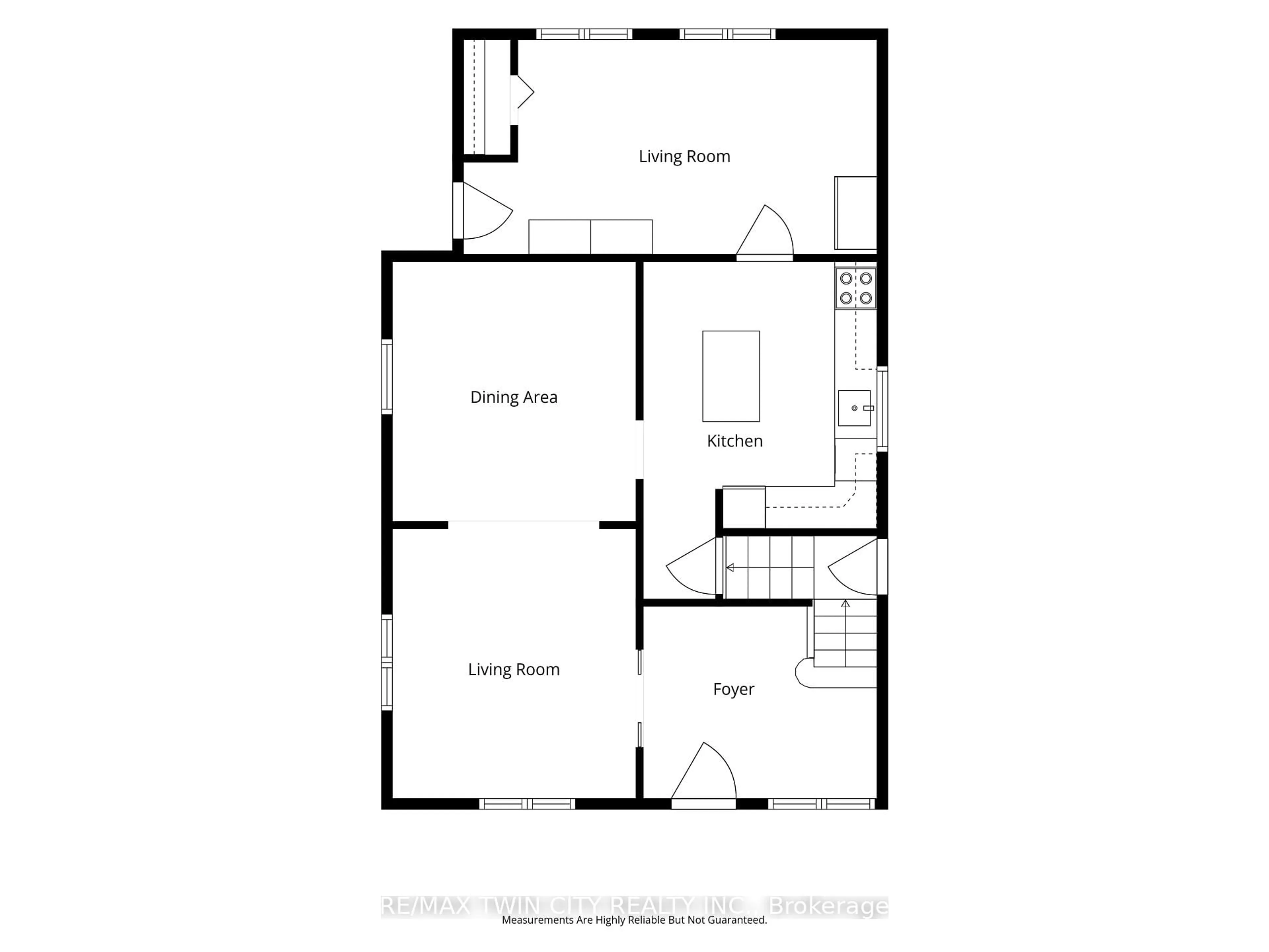 Floor plan for 4924 Hunter St, Niagara Falls Ontario L2G 3M6