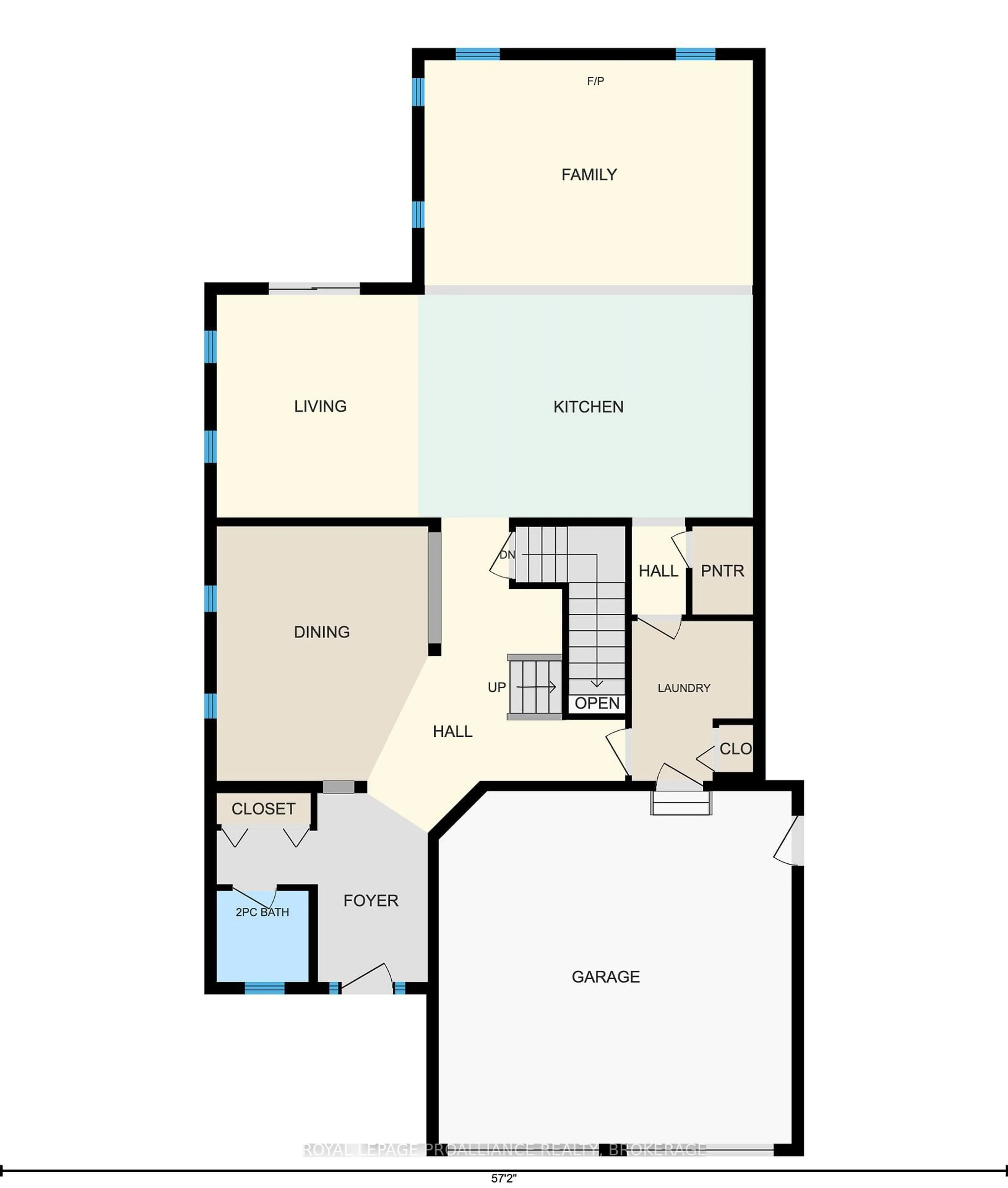 Floor plan for 1425 Evergreen Dr, Kingston Ontario K7P 0H5