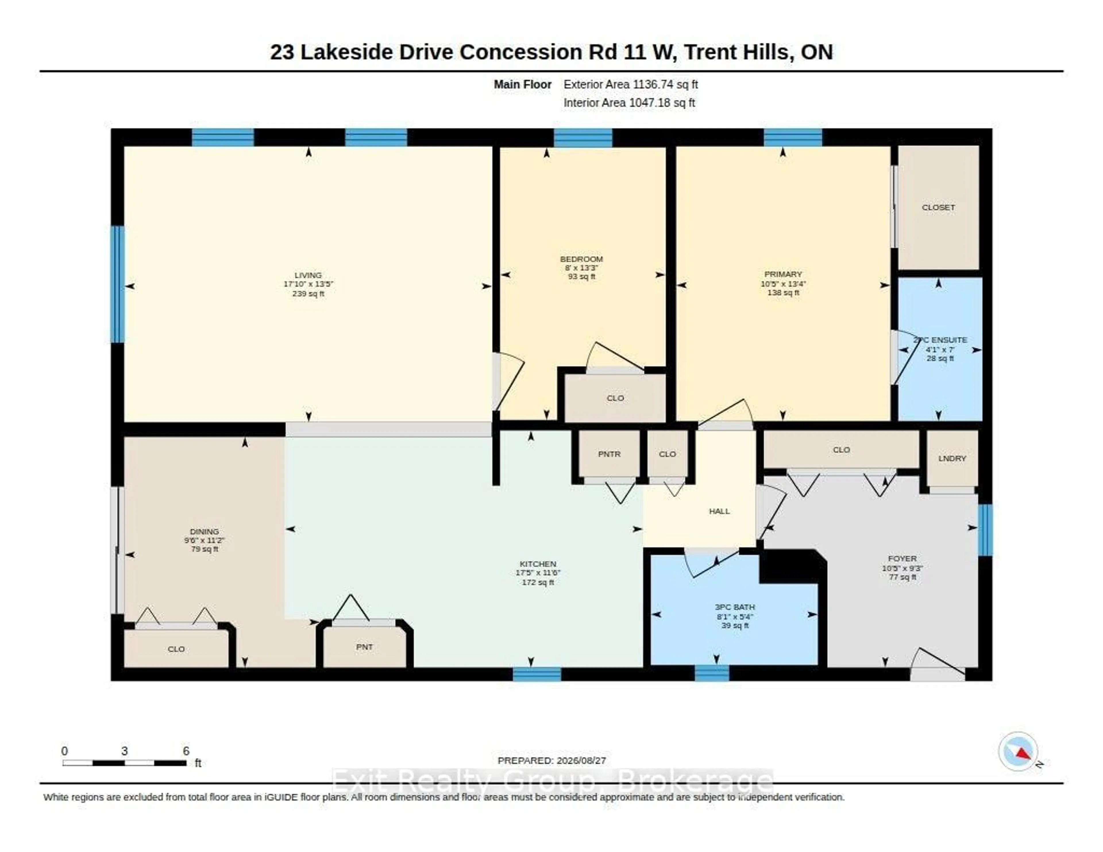 Floor plan for 152 Concession Road 11 West #23, Trent Hills Ontario K0L 1Y0