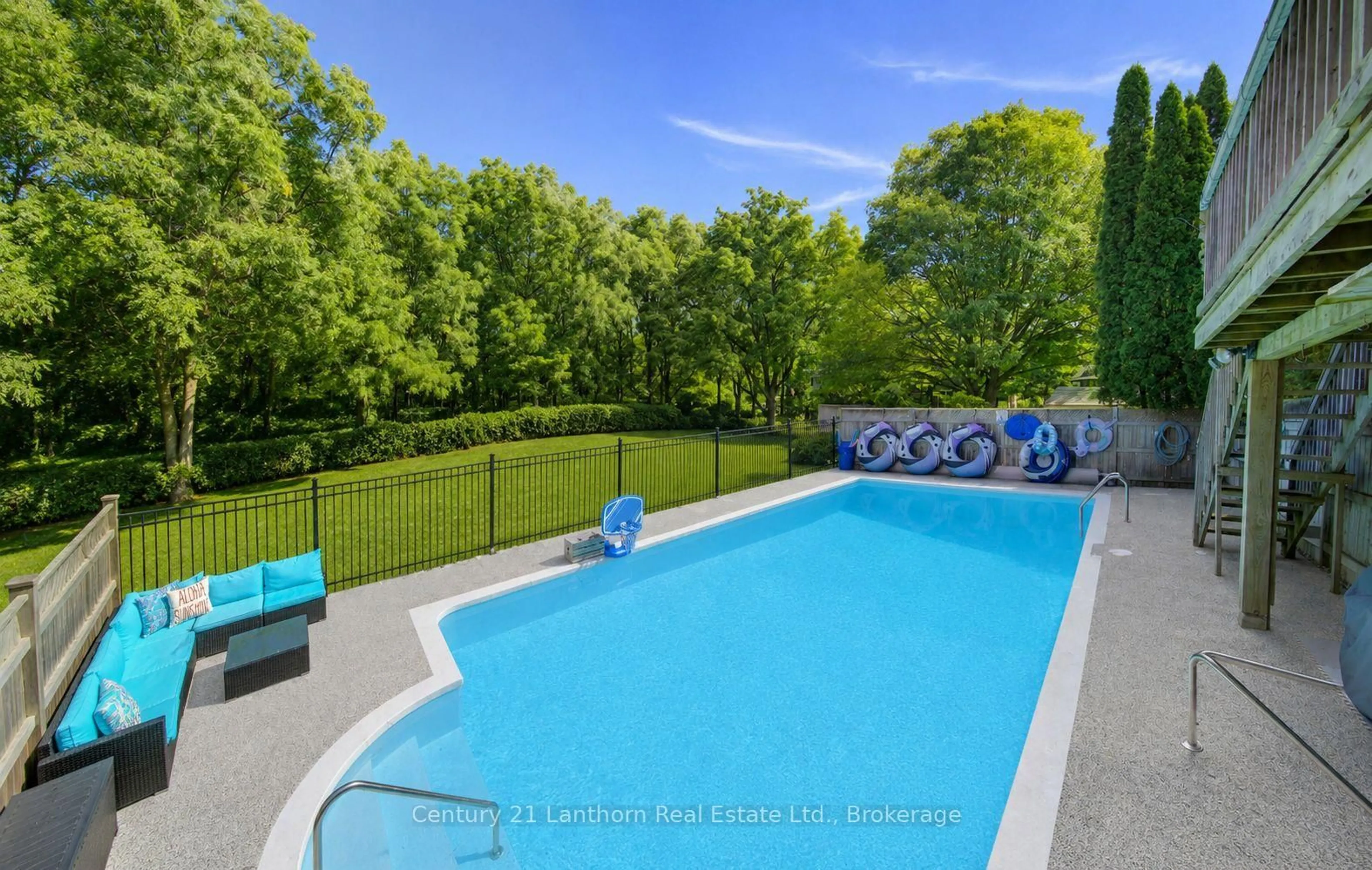 Pool for 23 West Cove, Cambridge Ontario N1S 3R6