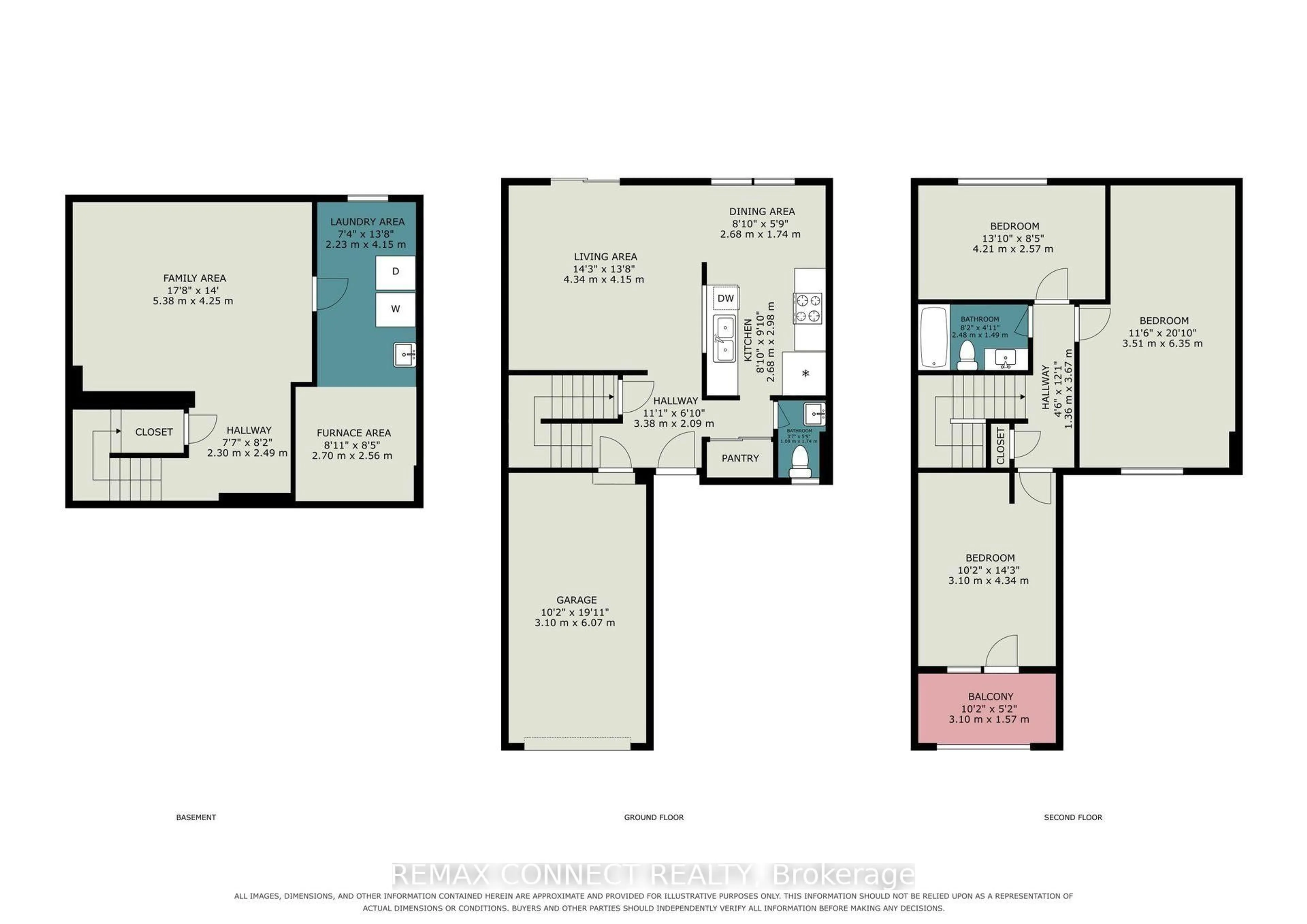 Floor plan for 43 Tybalt Cres, Ottawa Ontario K2H 8J6
