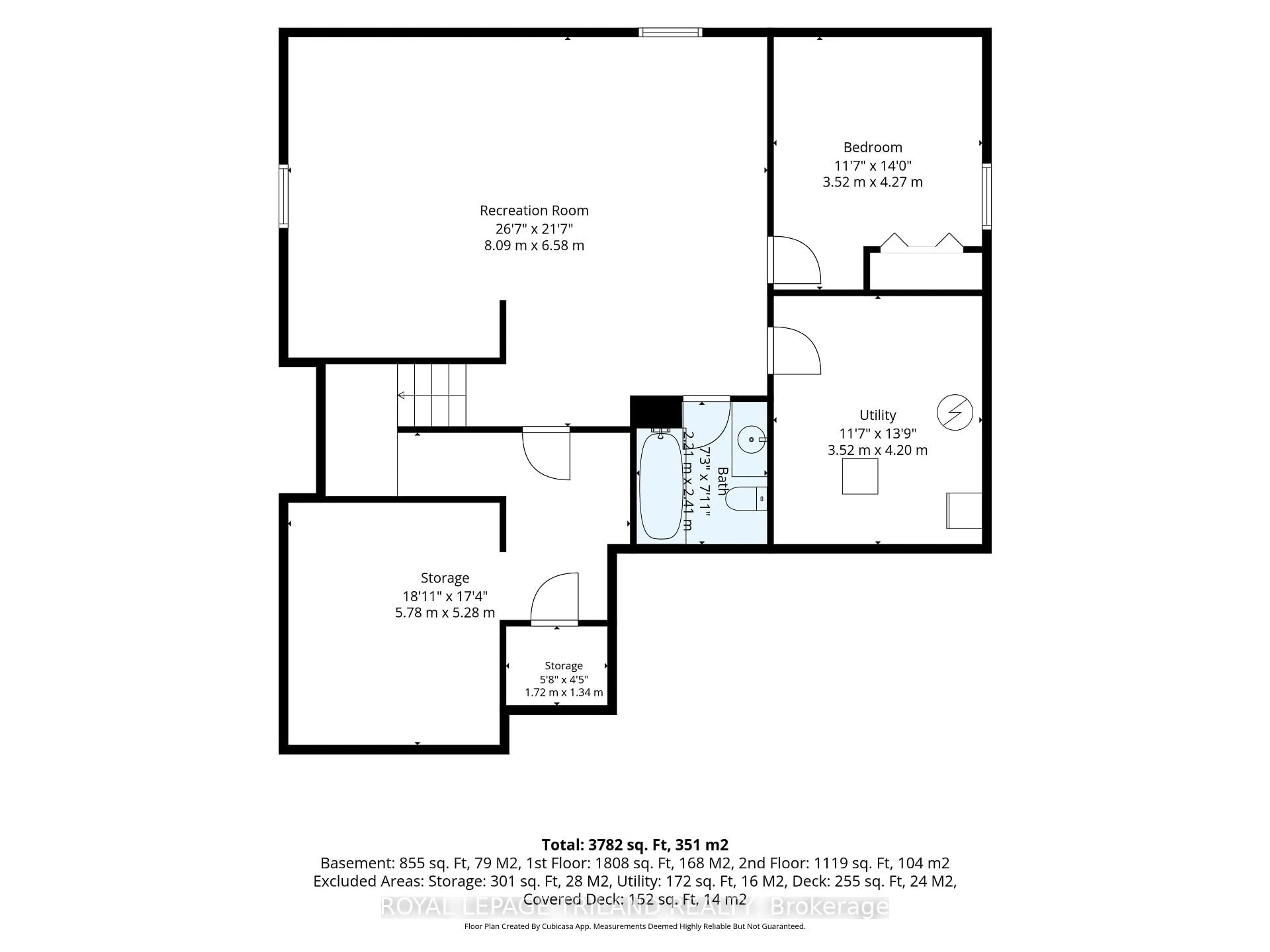 Floor plan for 1310 Shore Rd, London South Ontario N6K 4Z8
