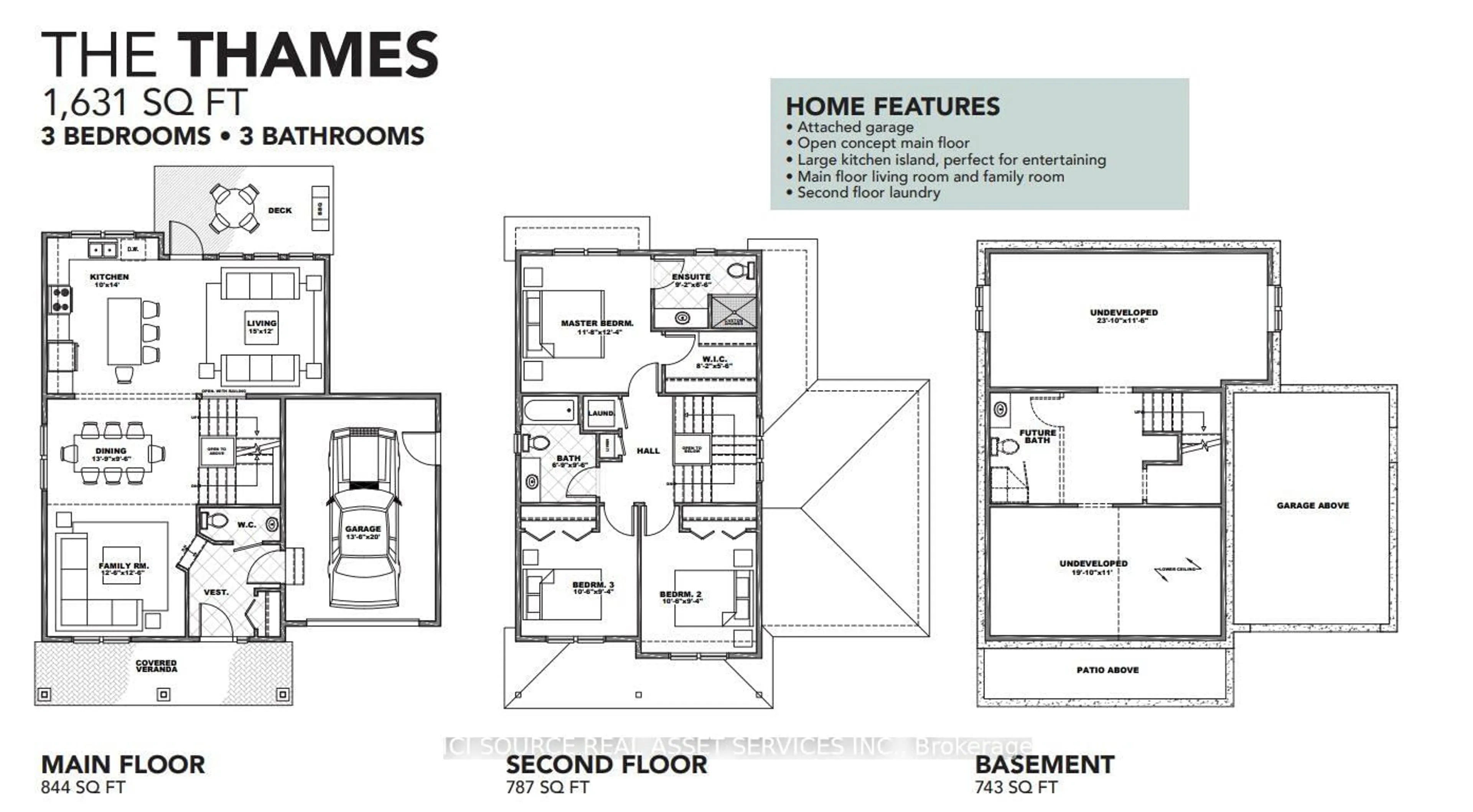 Floor plan for 20 Helen Crt, Central Elgin Ontario N0L 1B0