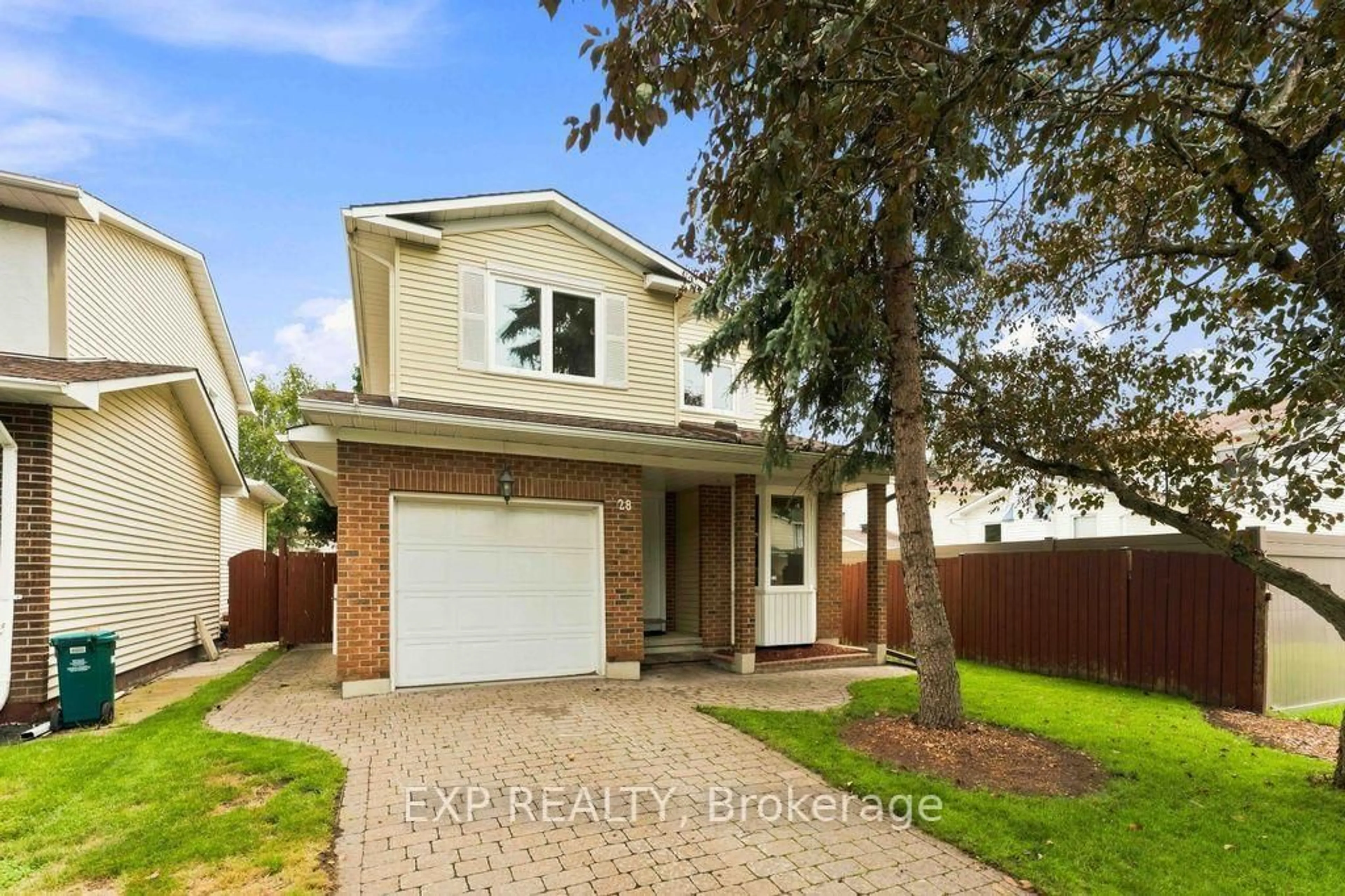 Home with brick exterior material, street for 28 Glenmoriston Ave, Ottawa Ontario K2L 2S2