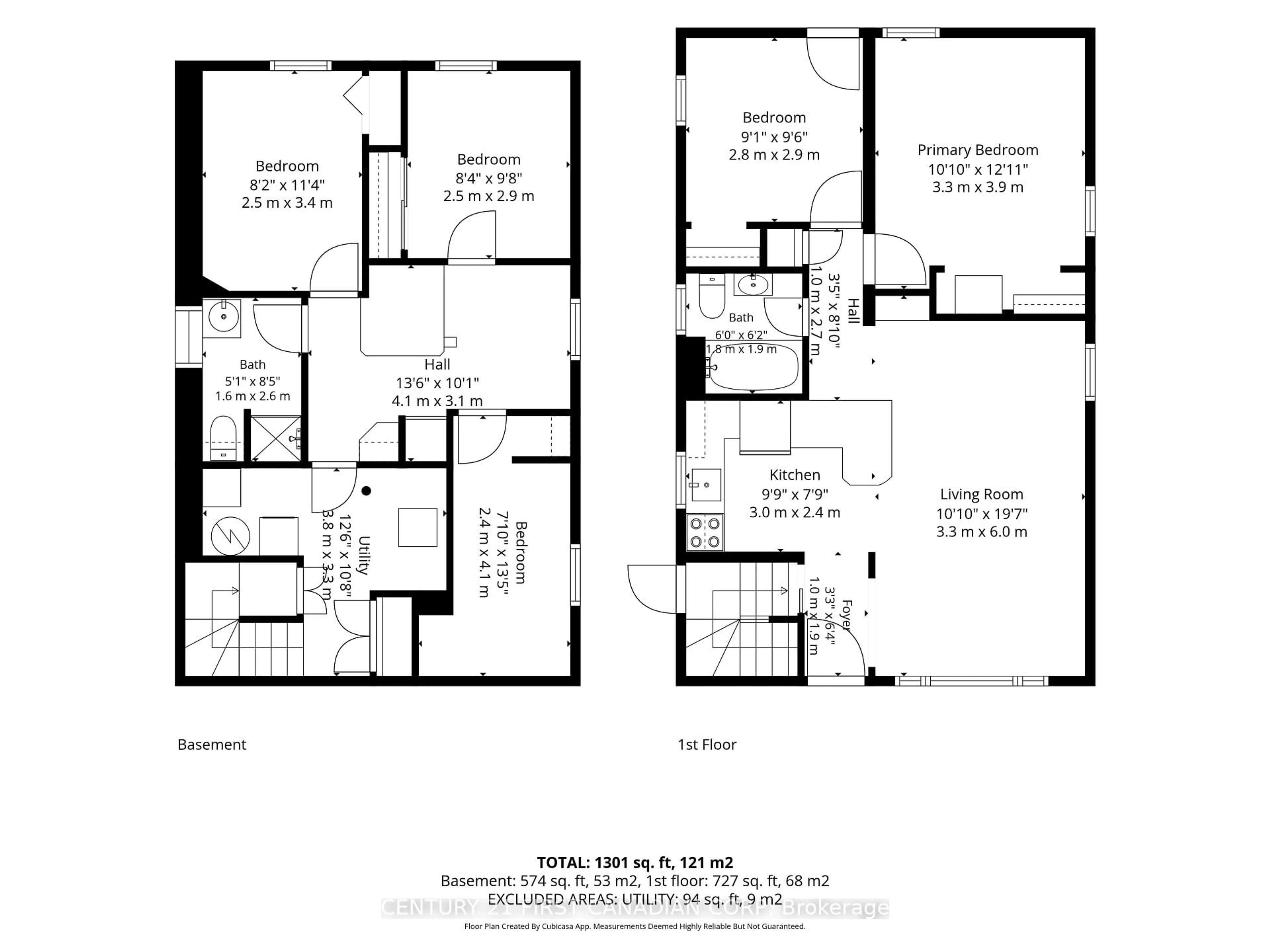 Floor plan for 244 Edinburgh St, London North Ontario N6H 1M3