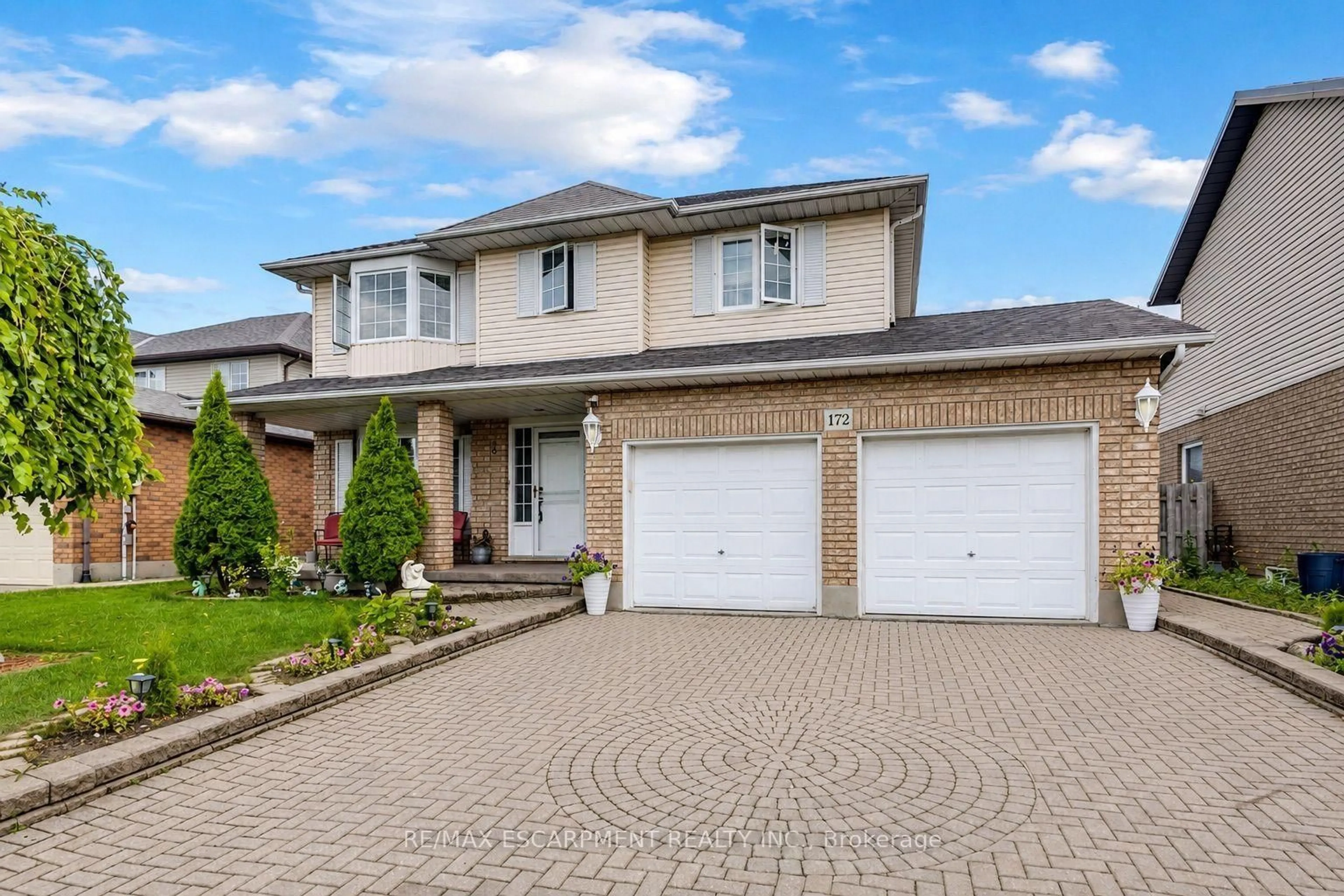 Home with brick exterior material, street for 172 Alderlea Ave, Hamilton Ontario L0R 1W0