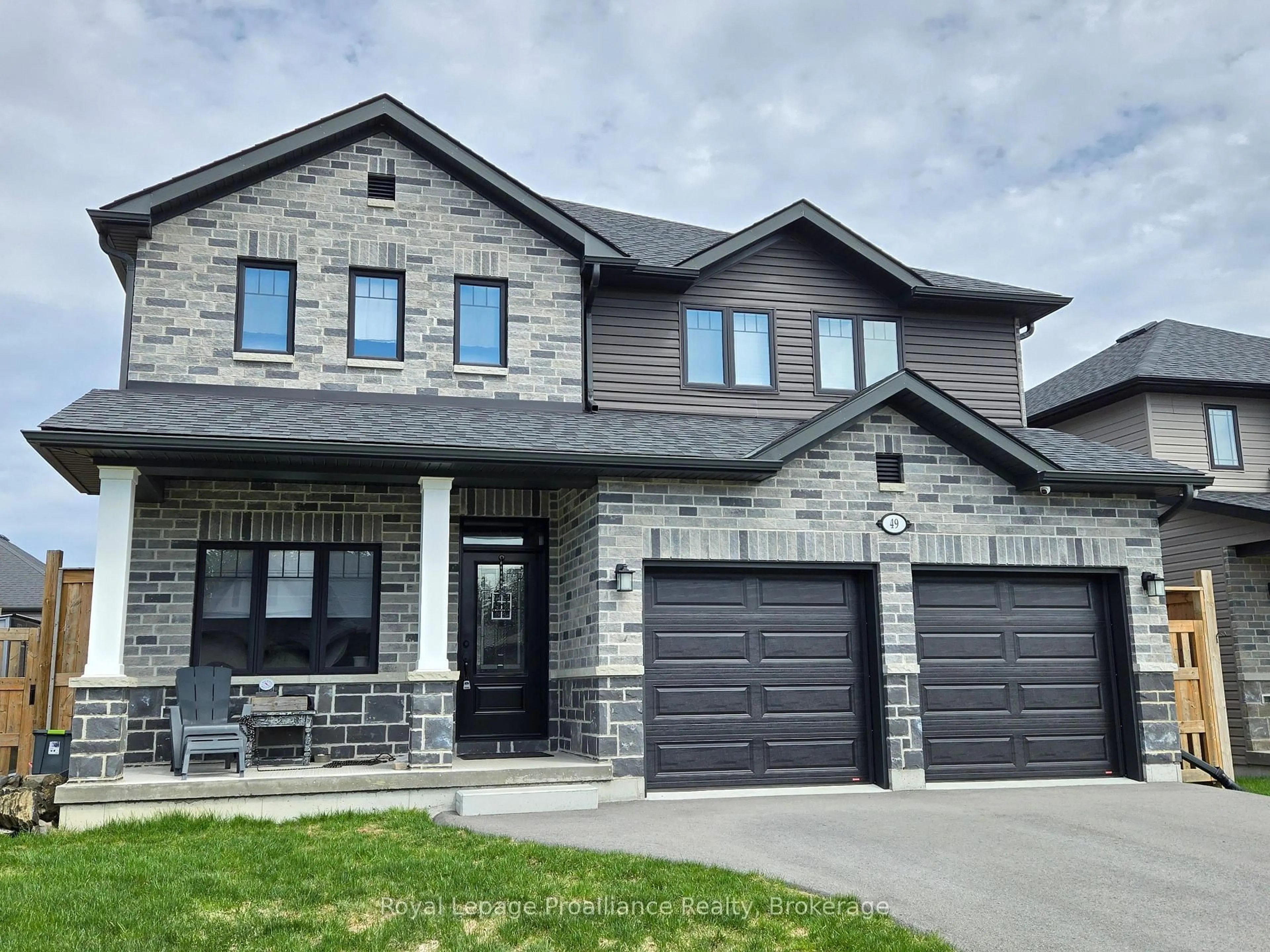 Home with brick exterior material, street for 49 Redwood Dr, Belleville Ontario K8N 0K3