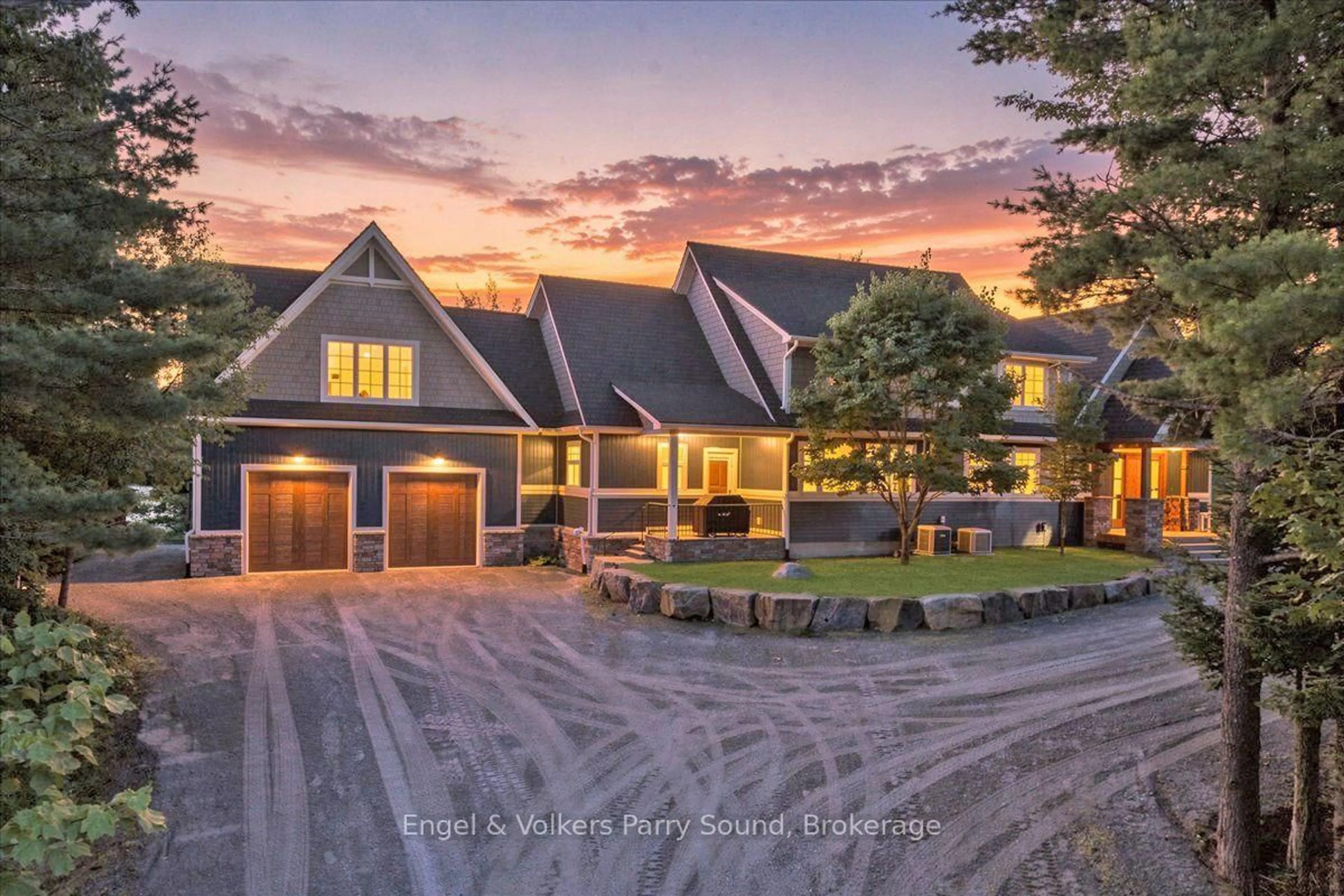 A pic from outside/outdoor area/front of a property/back of a property/a pic from drone, street for 86 Davis Dr, Seguin Ontario P2A 2W8