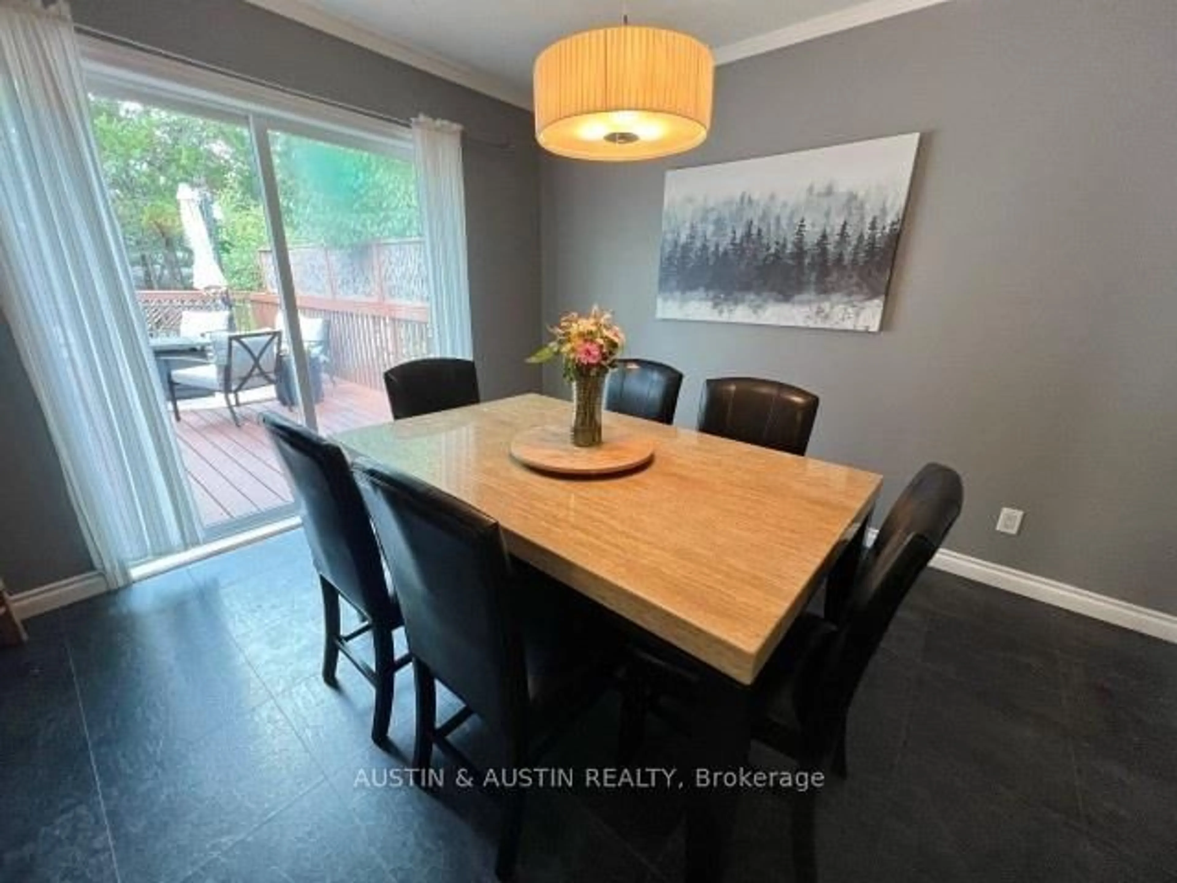 Dining room, wood/laminate floor for 31 Mario Milanese Pl, Dryden Ontario P8N 3G8