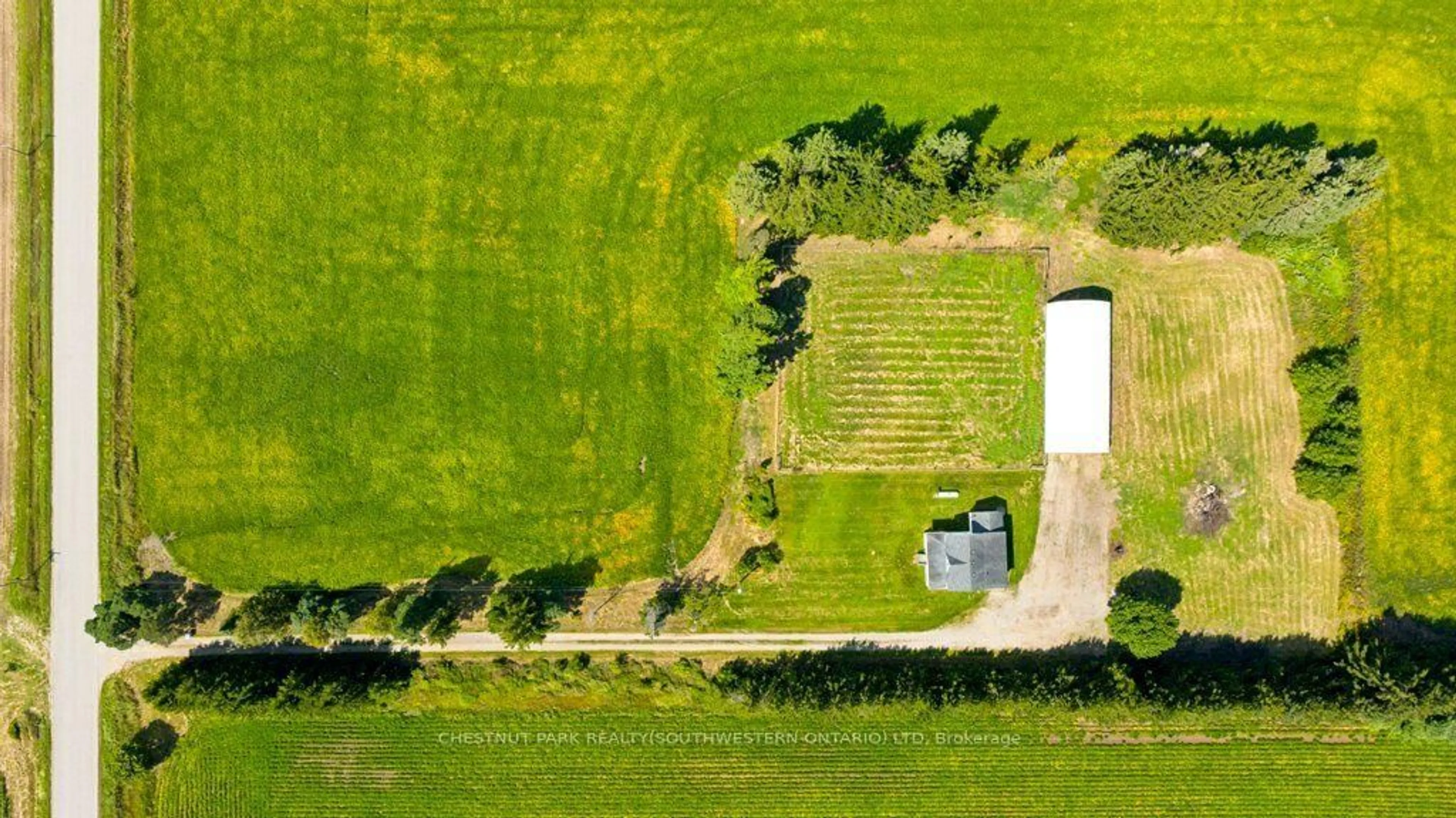 A pic from outside/outdoor area/front of a property/back of a property/a pic from drone, building for 5480 42 Line, West Perth Ontario N0K 1N0