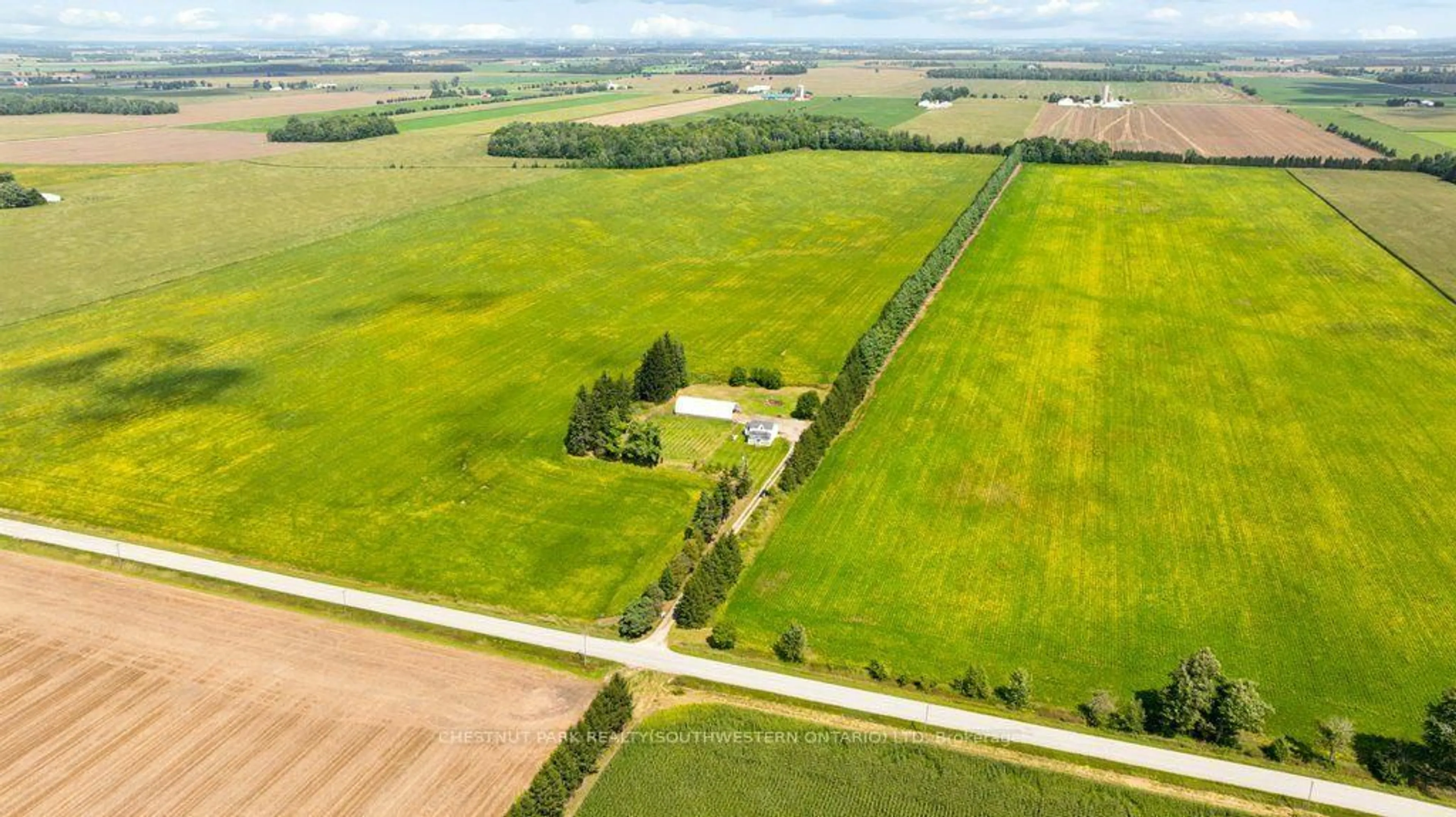 A pic from outside/outdoor area/front of a property/back of a property/a pic from drone, unknown for 5480 42 Line, West Perth Ontario N0K 1N0