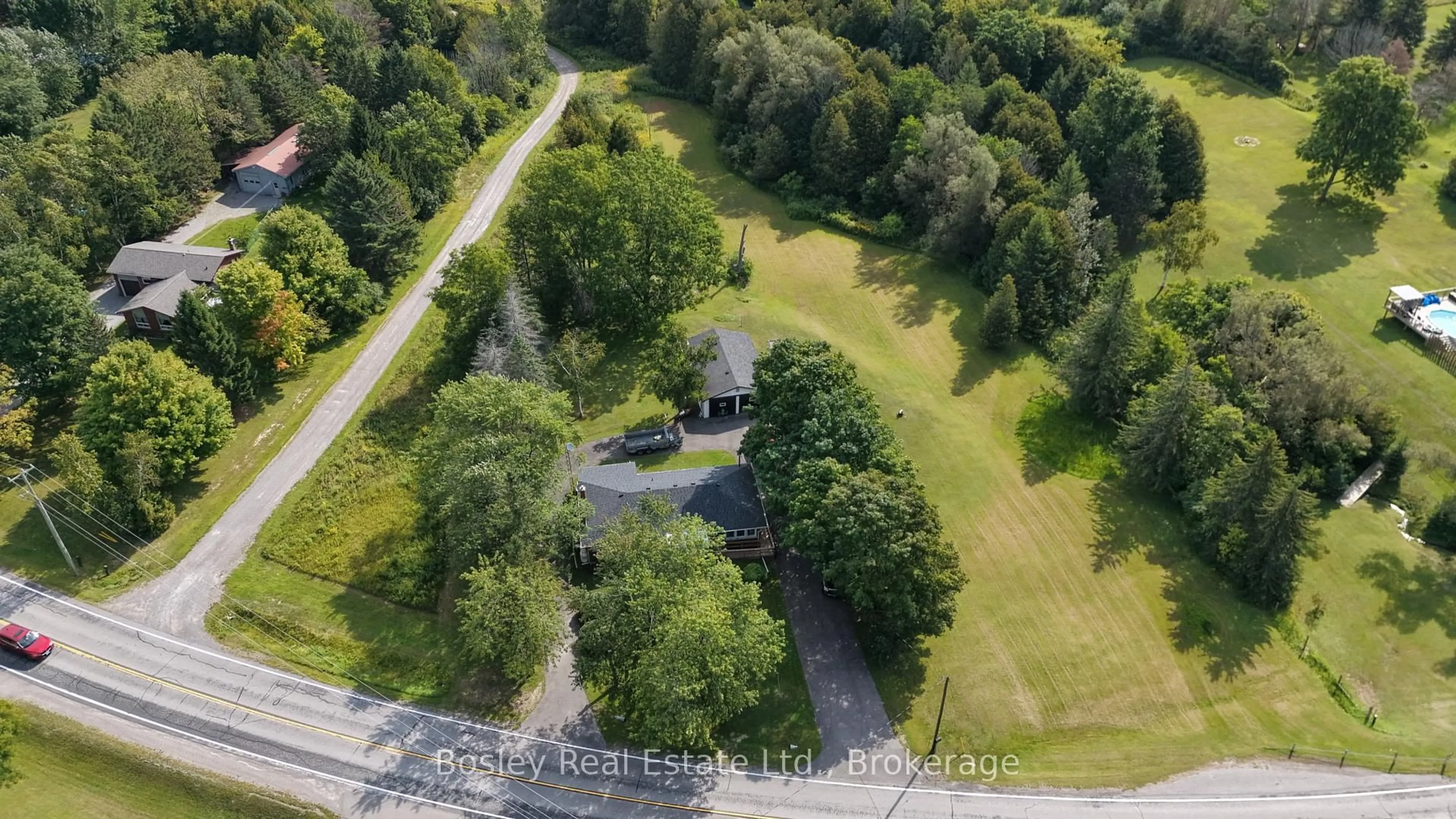 A pic from outside/outdoor area/front of a property/back of a property/a pic from drone, unknown for 3241 Harwood Rd, Hamilton Township Ontario K0K 1C0