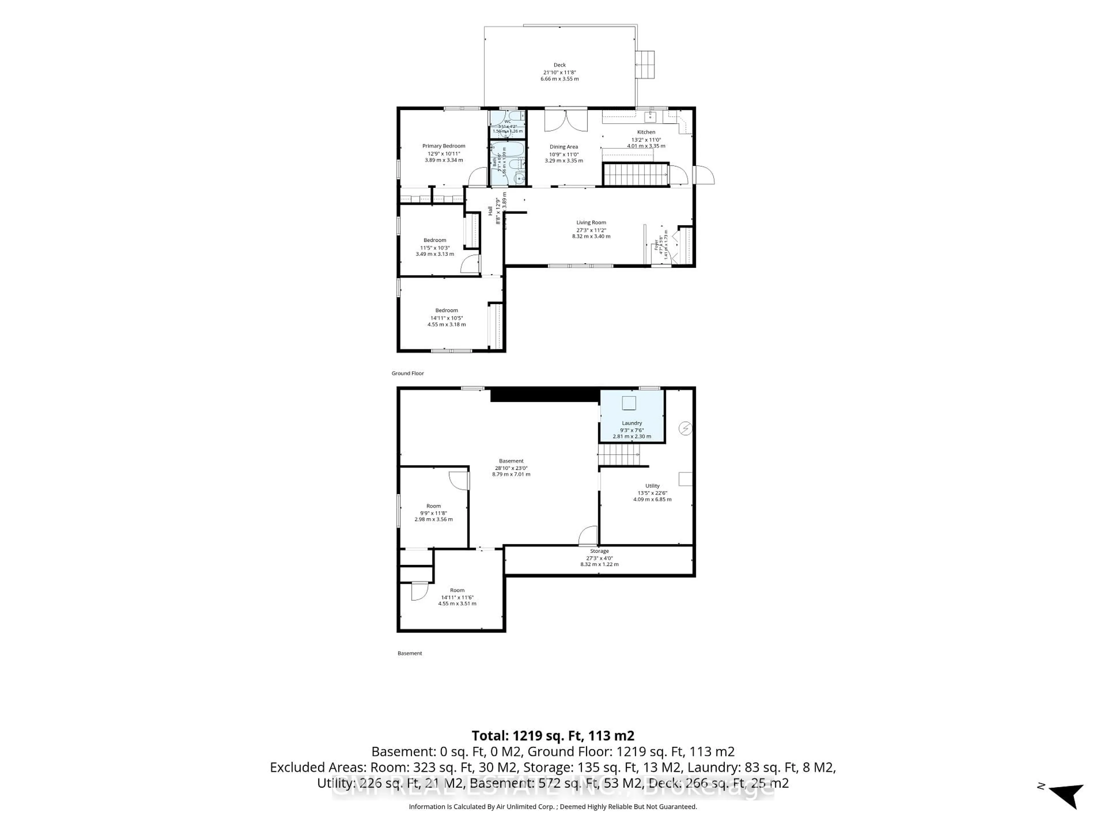 Floor plan for 50 Erie St, Haldimand Ontario N0A 1P0