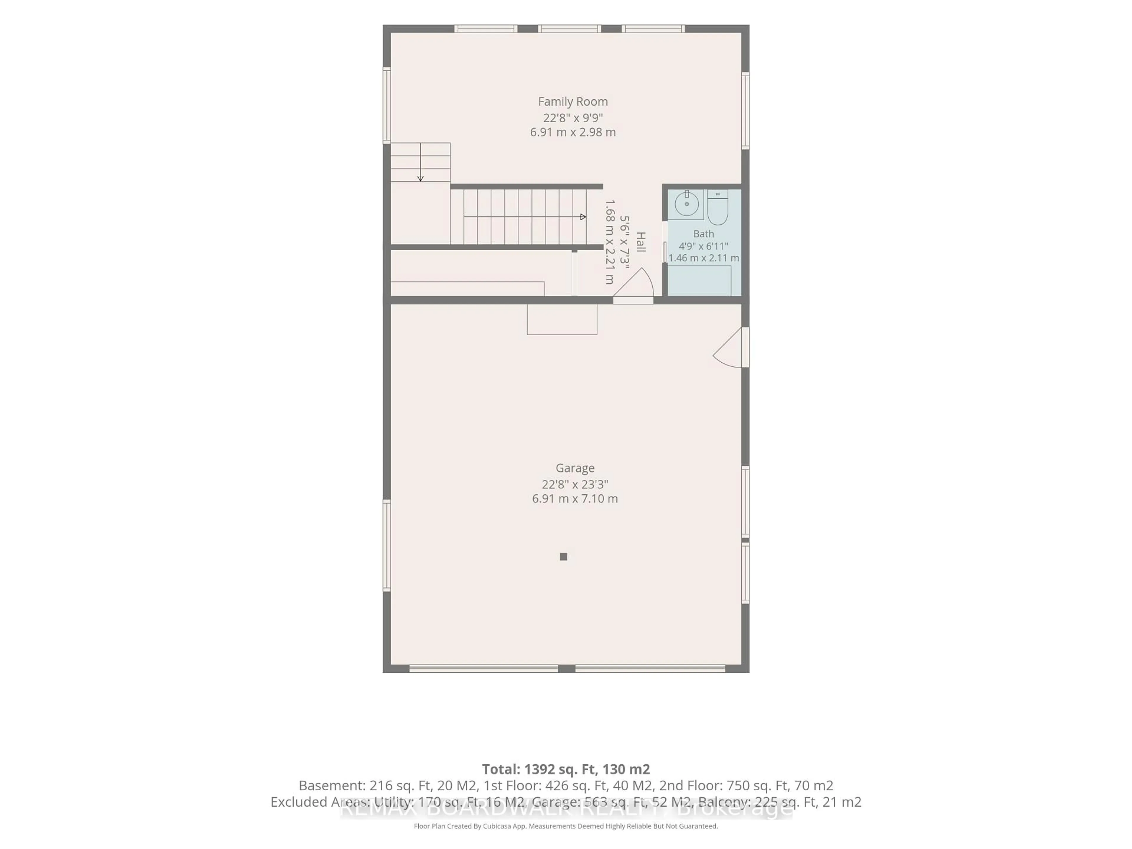 Floor plan for 703 Montee Lebrun, The Nation Ontario K0A 1M0