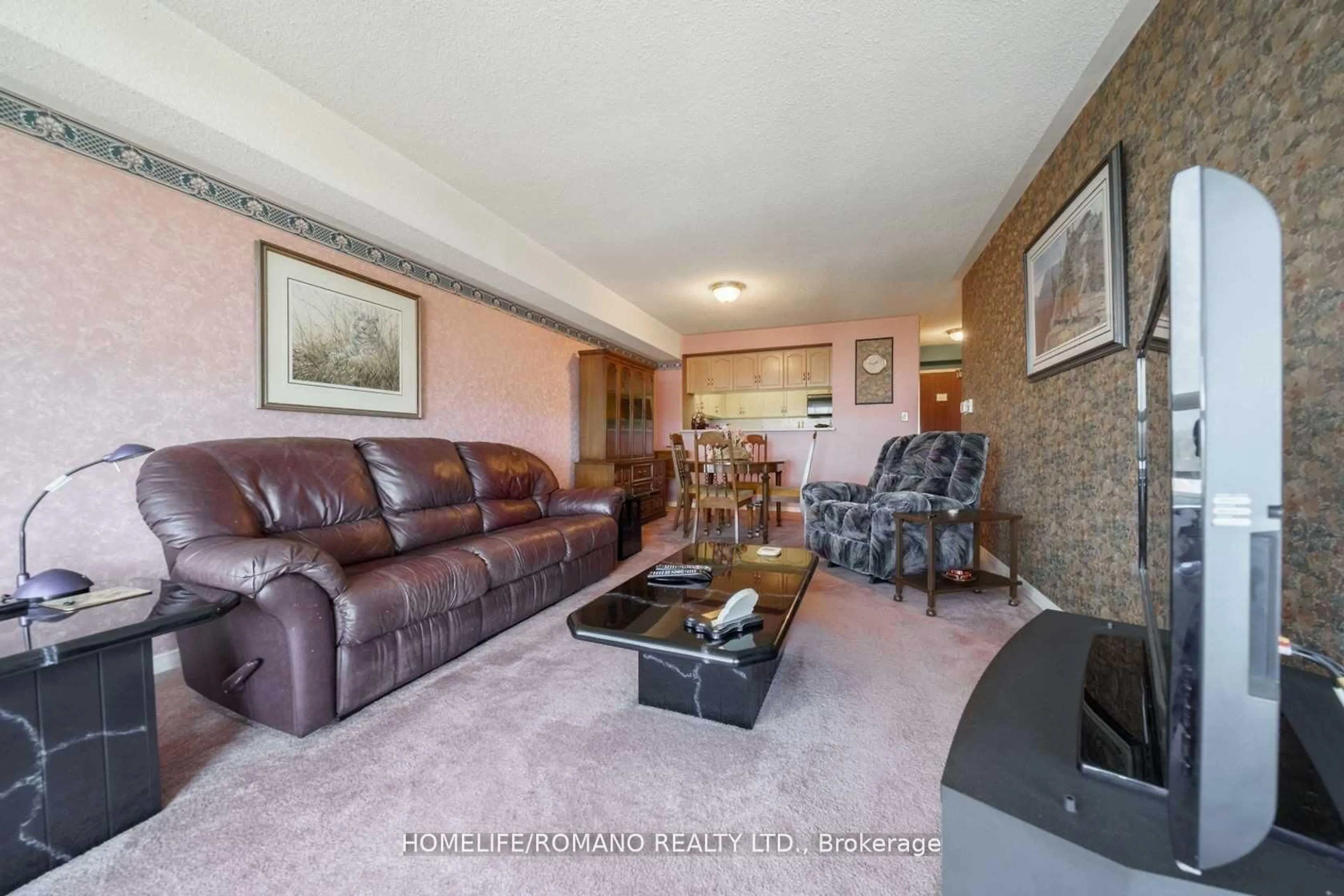 Living room with furniture, unknown for 495 Highway 8 #506, Hamilton Ontario L8G 5E1