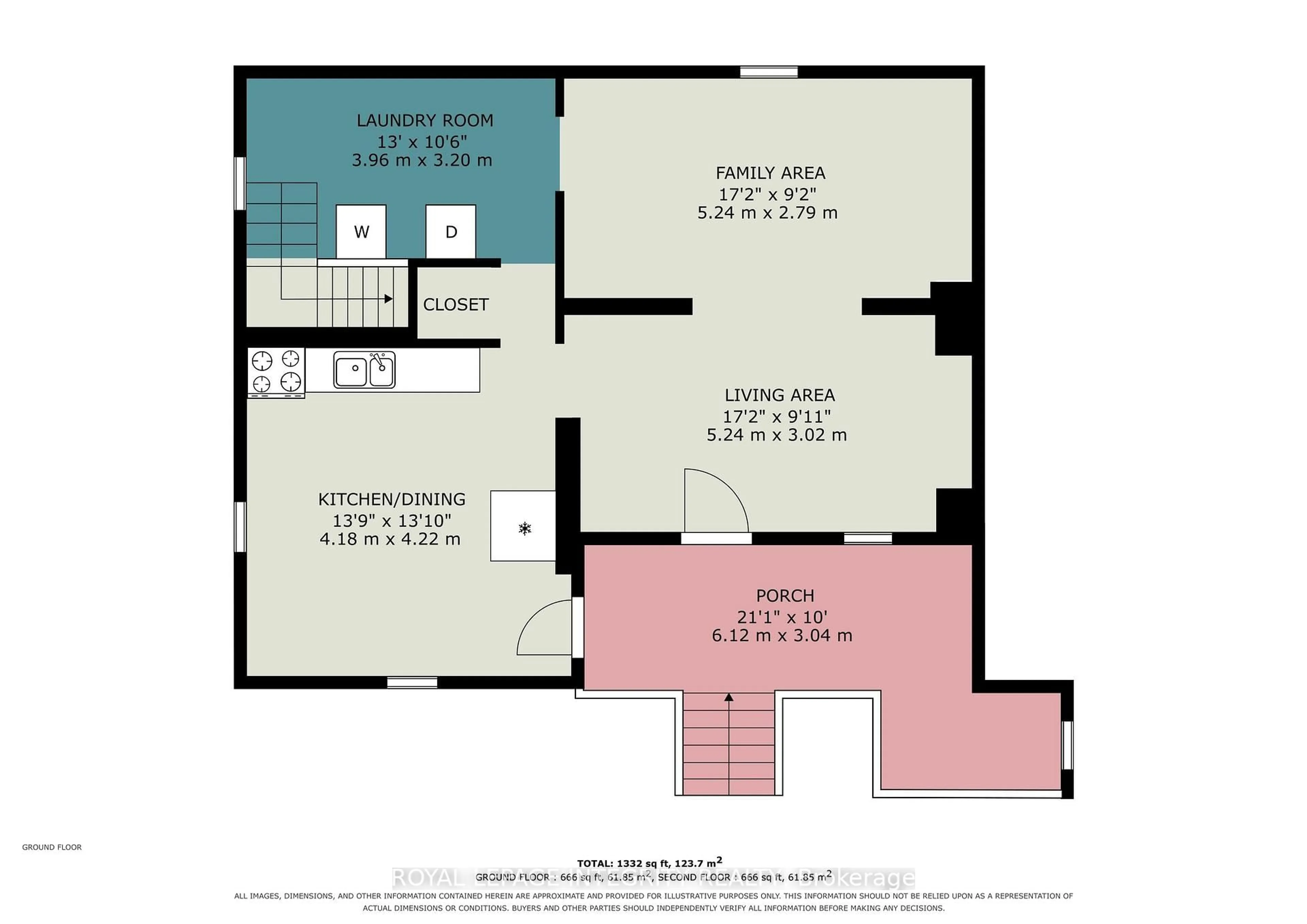 Floor plan for 48 Elmsley St, Smiths Falls Ontario K7A 3P6