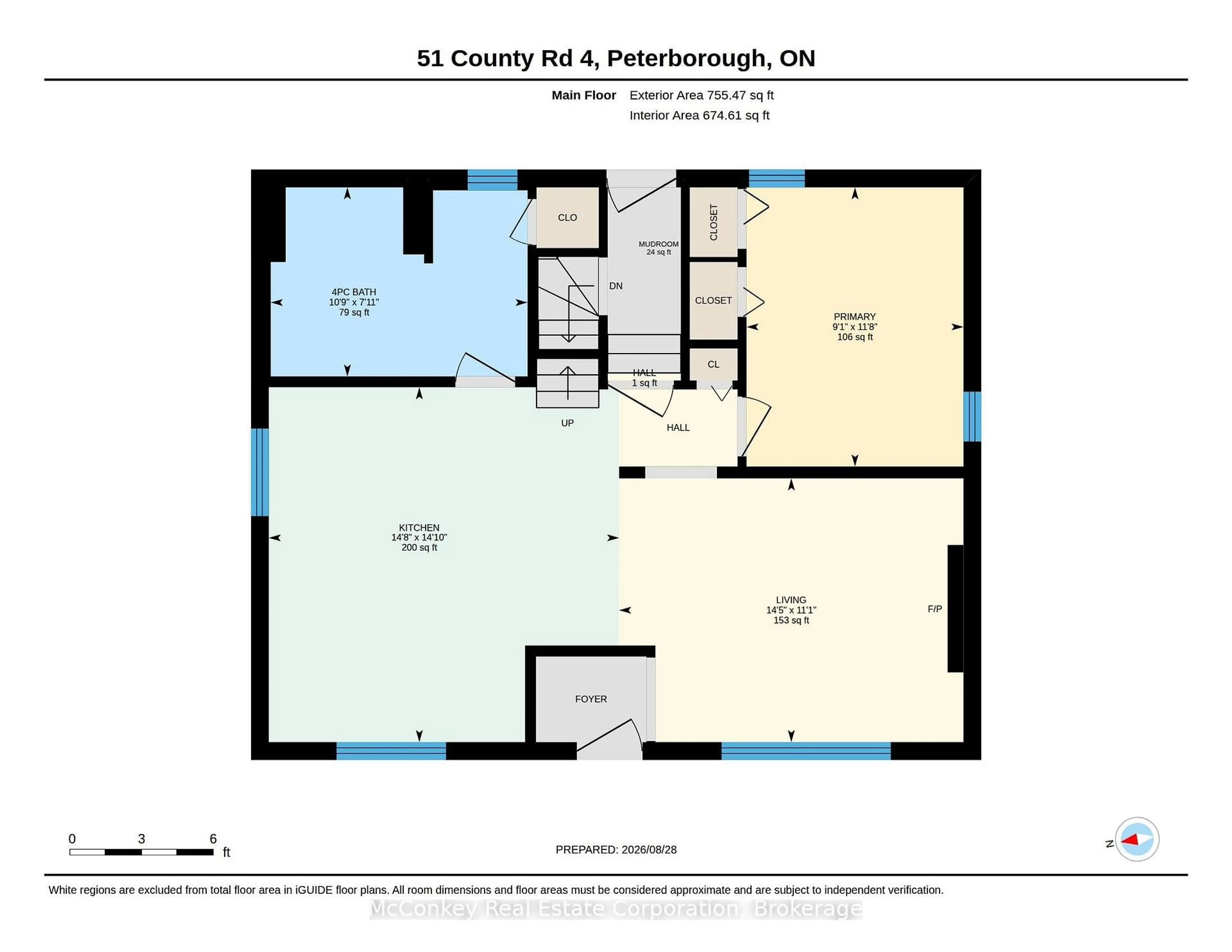 Floor plan for 51 COUNTY ROAD 4, Otonabee-South Monaghan Ontario K9L 1B8