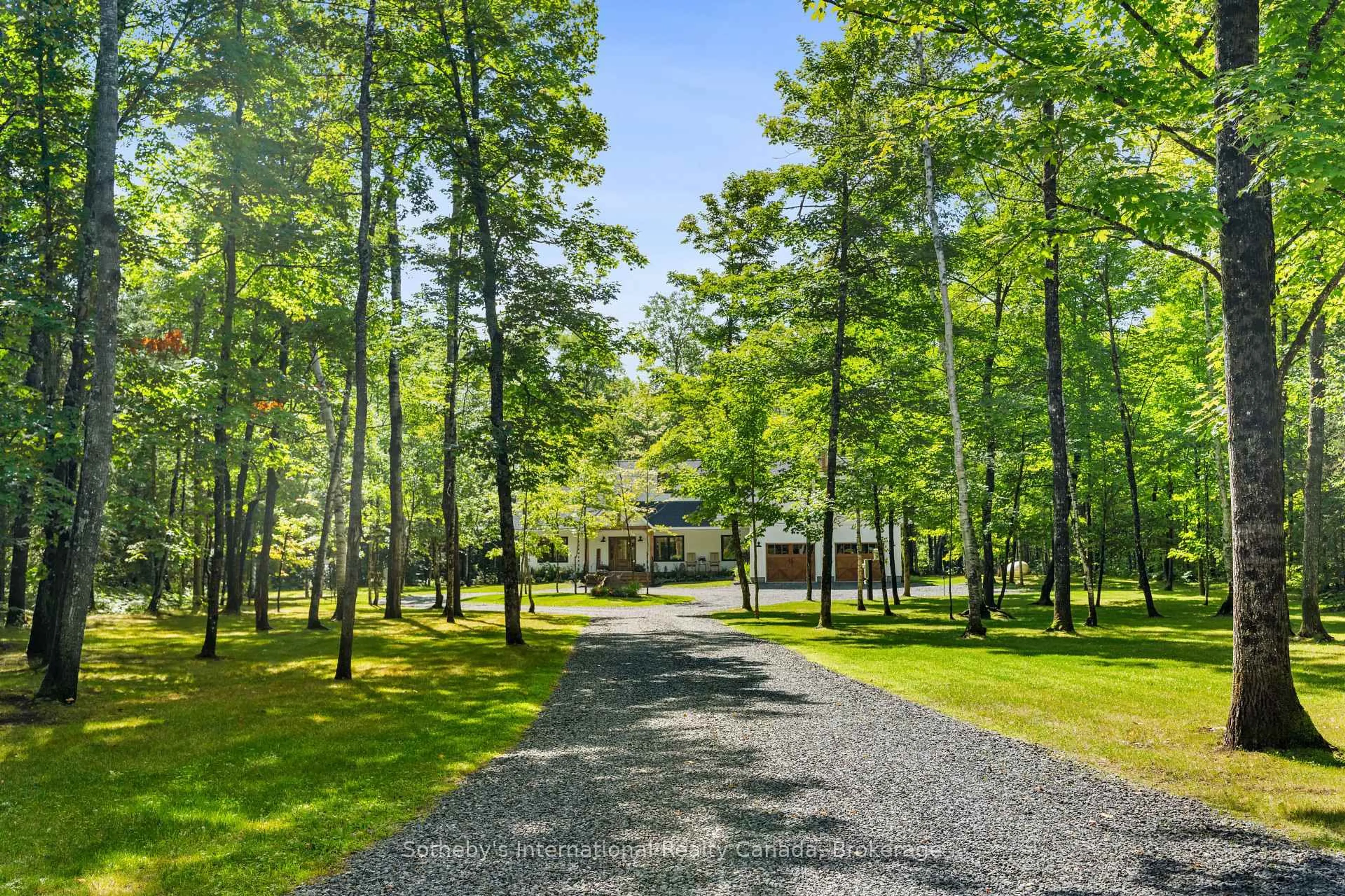 A pic from outside/outdoor area/front of a property/back of a property/a pic from drone, forest/trees view for 187 Bay Lake Rd, Perry Ontario P0A 1J0