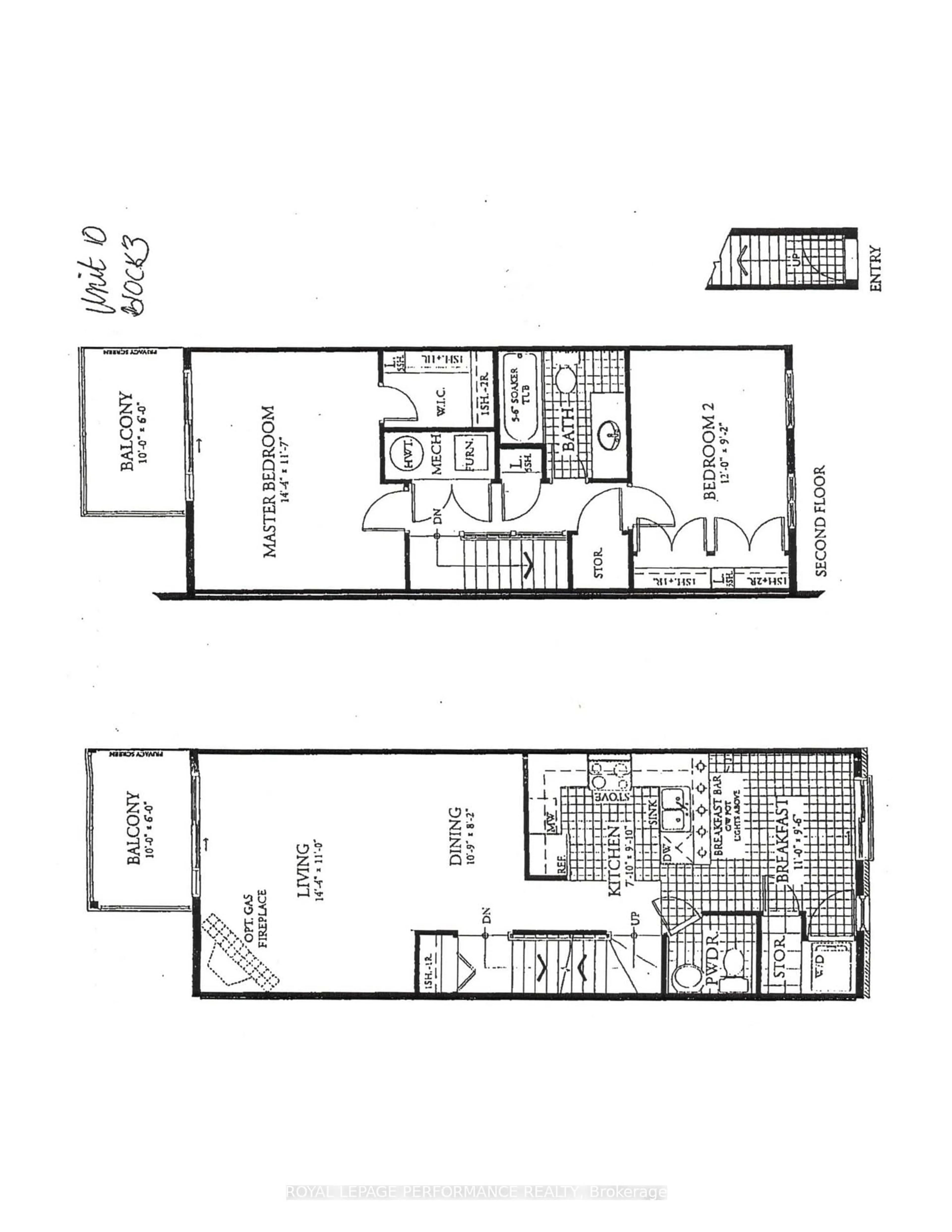 Floor plan for 64 Mayflower Private, Ottawa Ontario K2B 0A2