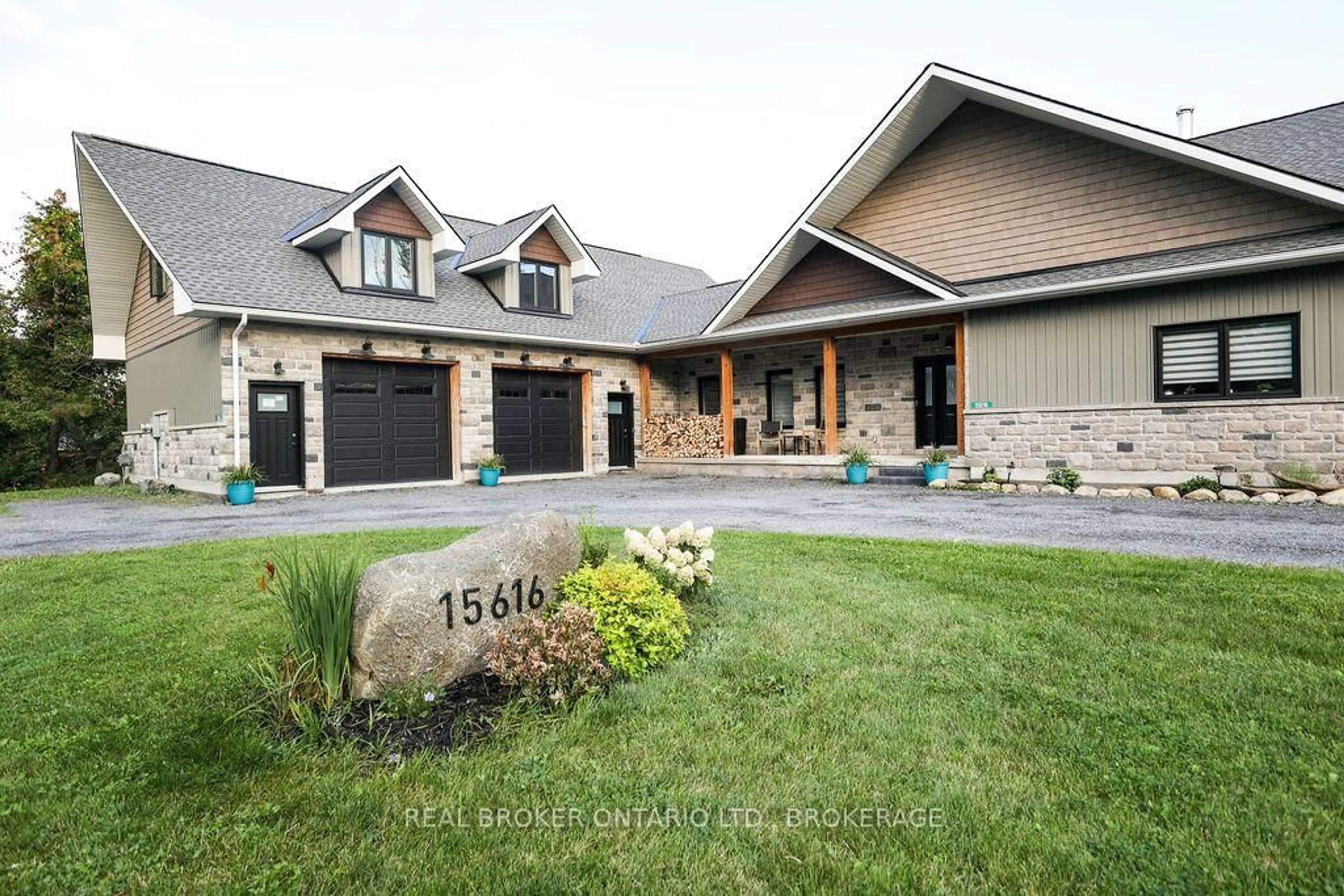 Home with brick exterior material, street for 15616 Manning Rd, South Stormont Ontario K0C 1M0