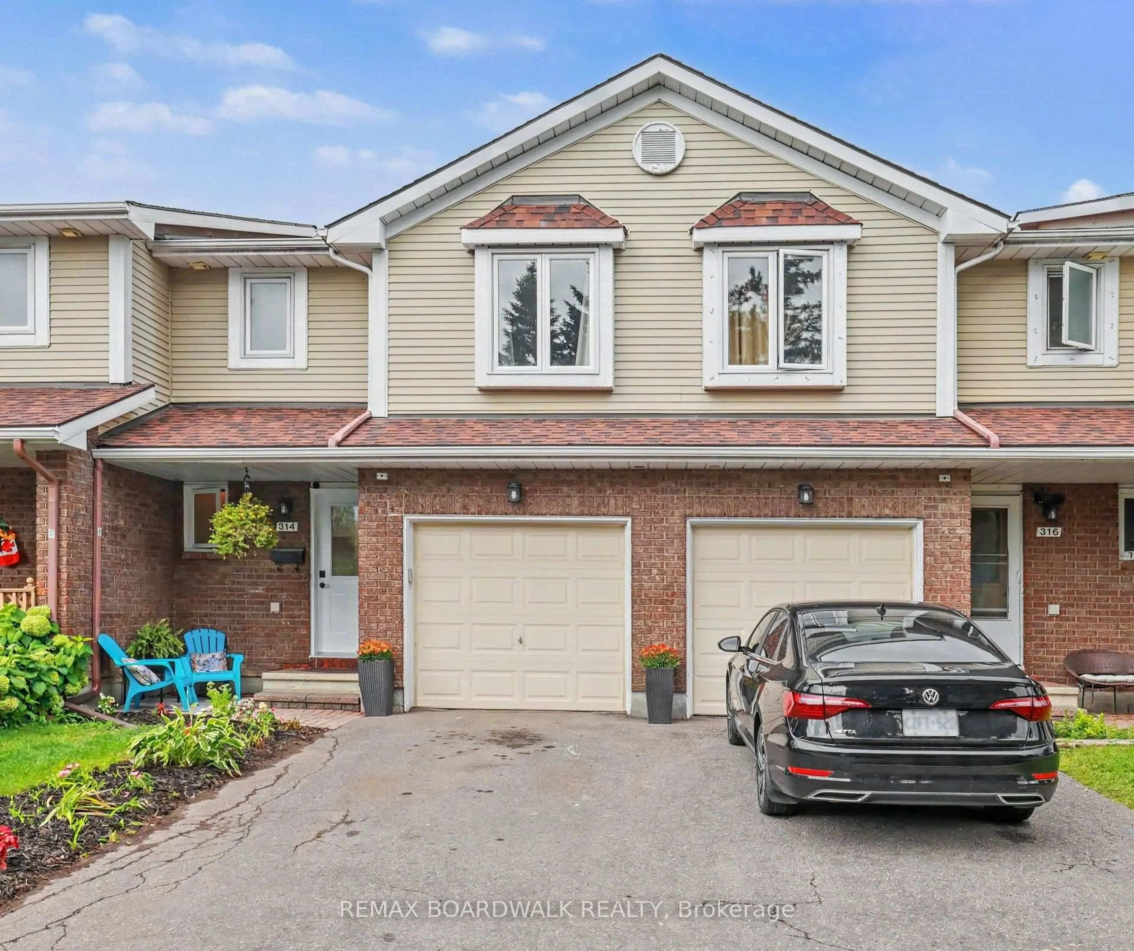 Home with brick exterior material, street for 314 Valade Cres, Orleans Ontario K4A 2X4