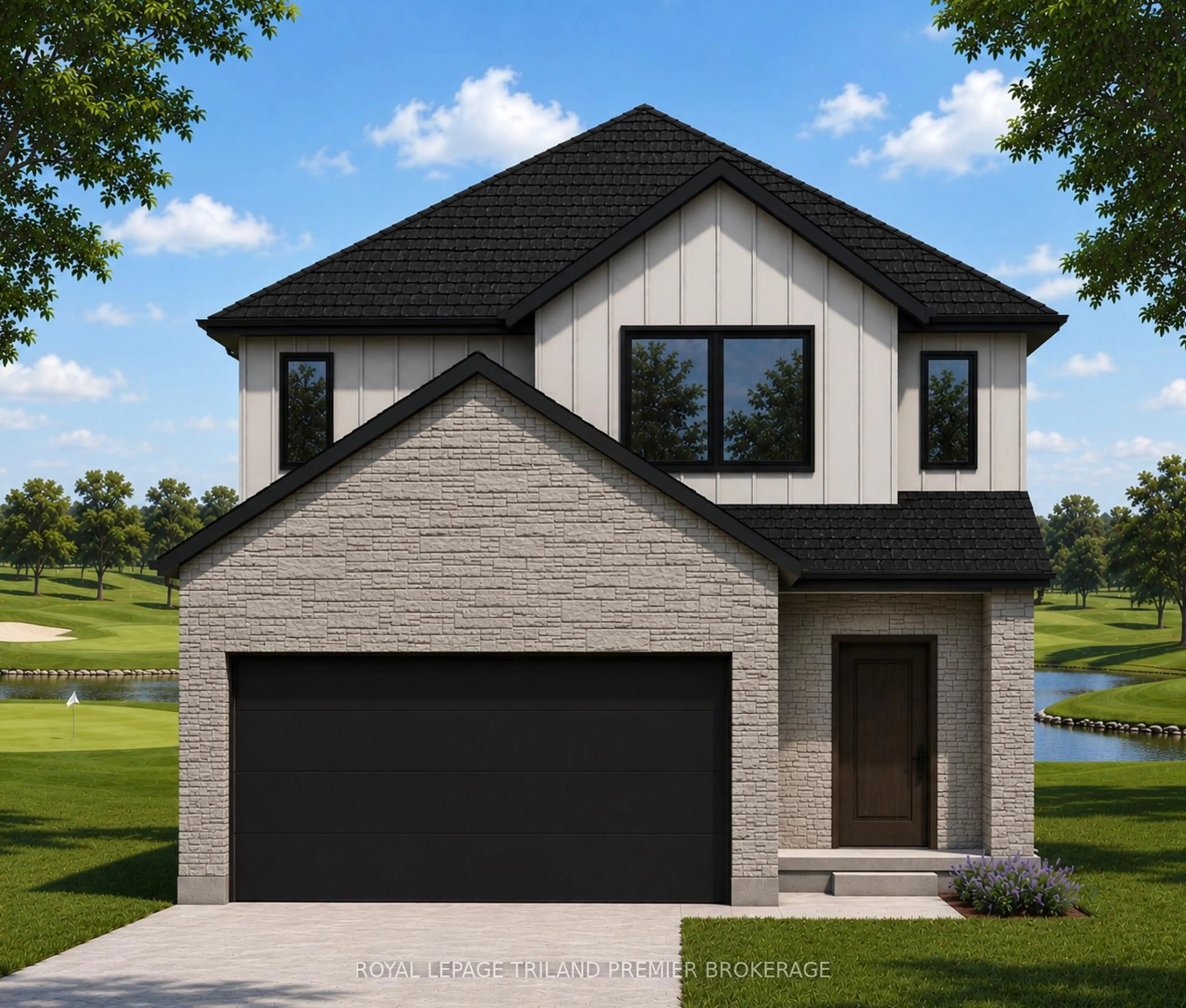 Home with brick exterior material, street for LOT 1 WIDDER ESTATES Dr, Lambton Shores Ontario N0M 2N0