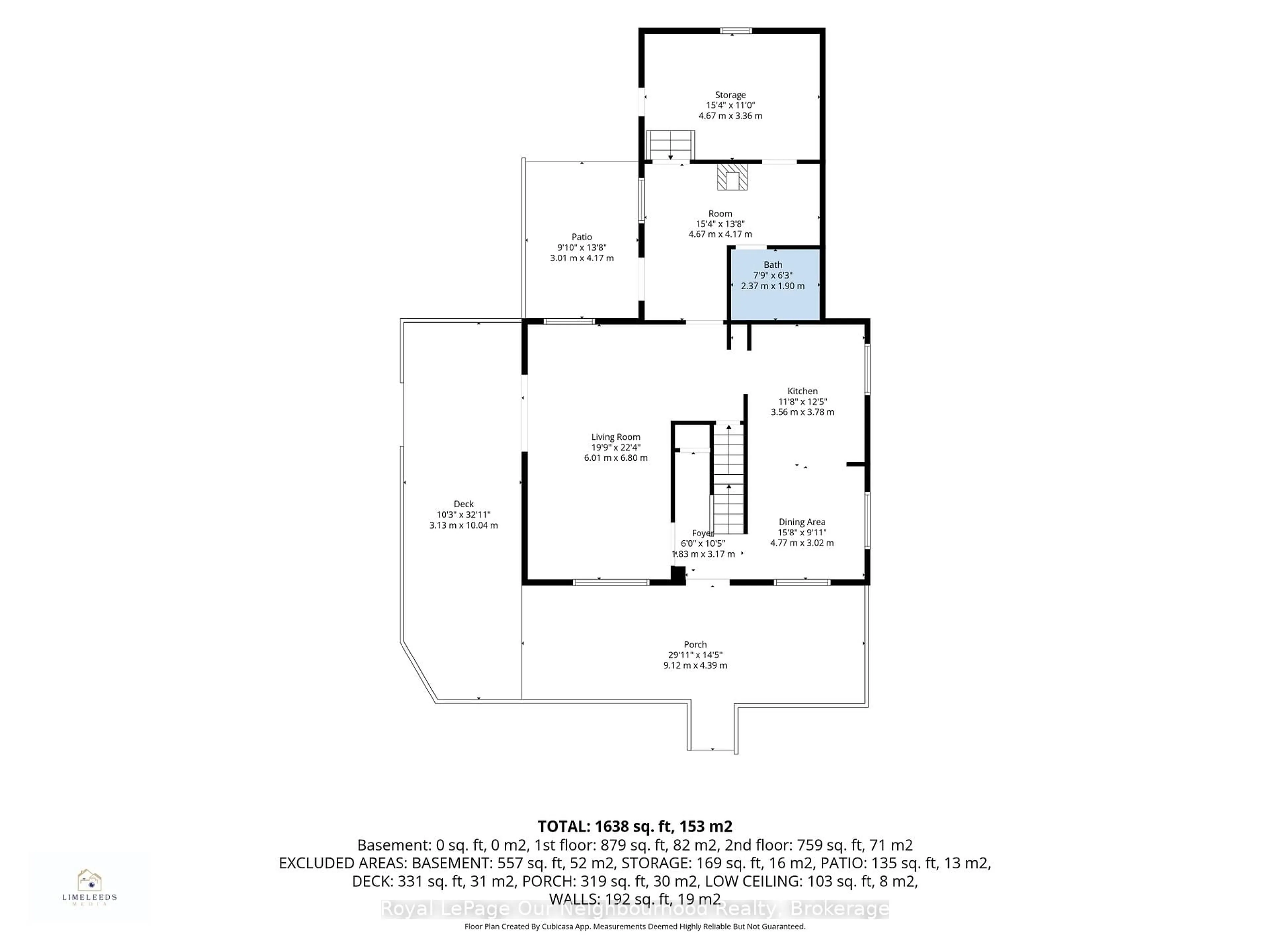 Floor plan for 6 Douglas St, Trent Hills Ontario K0K 3K0