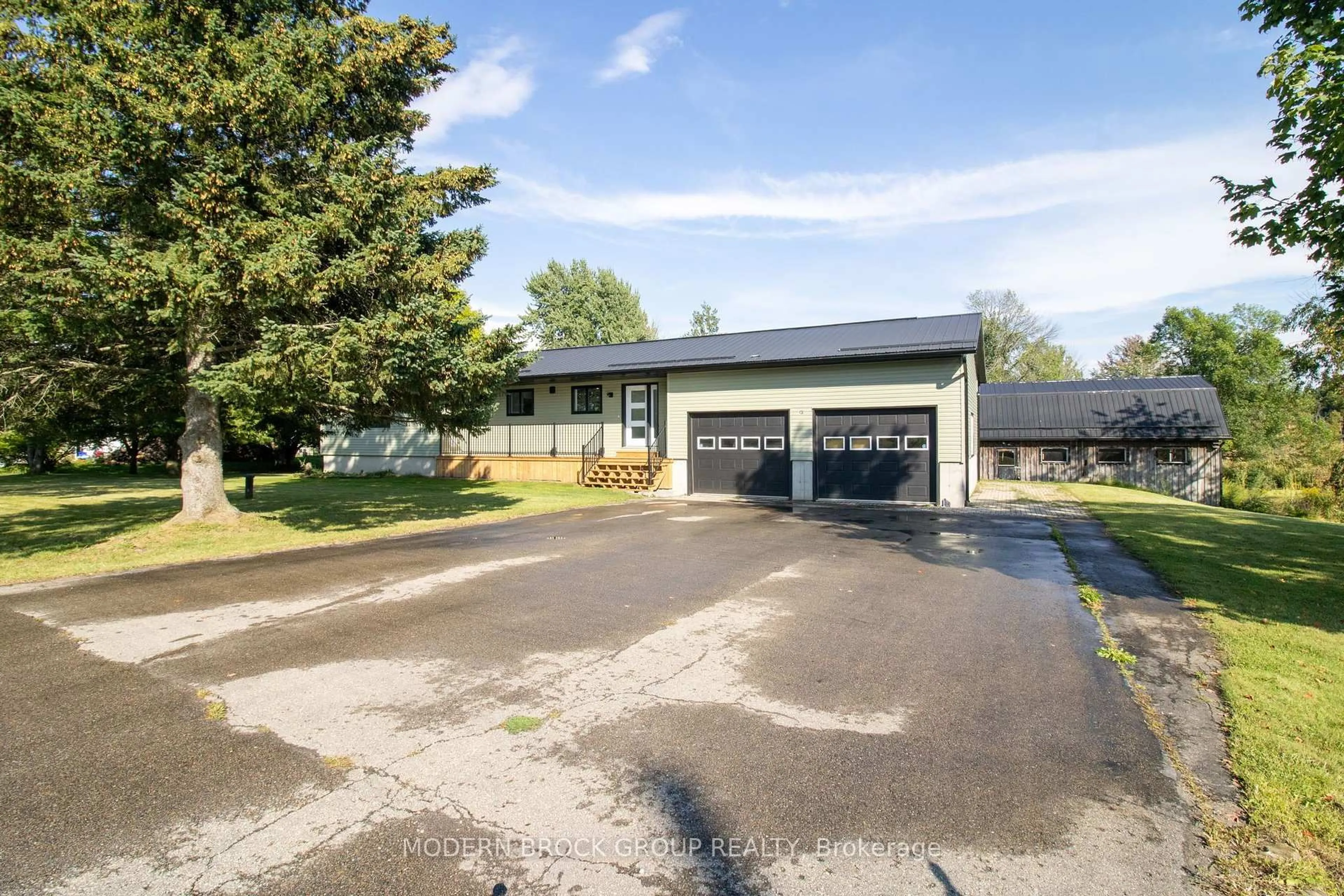 A pic from outside/outdoor area/front of a property/back of a property/a pic from drone, unknown for 75 Lake Eloida Rd, Athens Ontario K0E 1B0