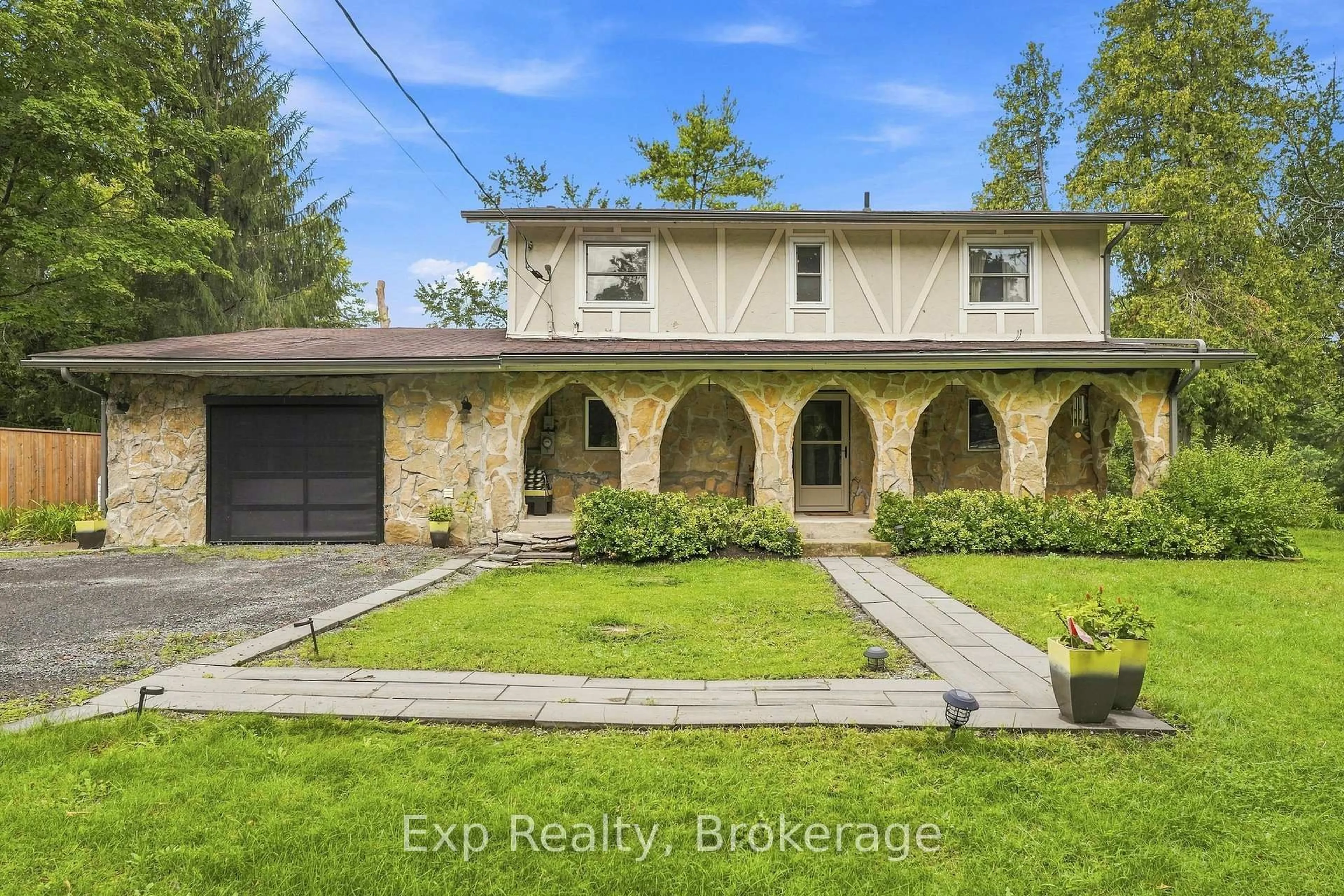 A pic from outside/outdoor area/front of a property/back of a property/a pic from drone, street for 587 Scuttlehole Rd, Belleville Ontario K0K 2V0
