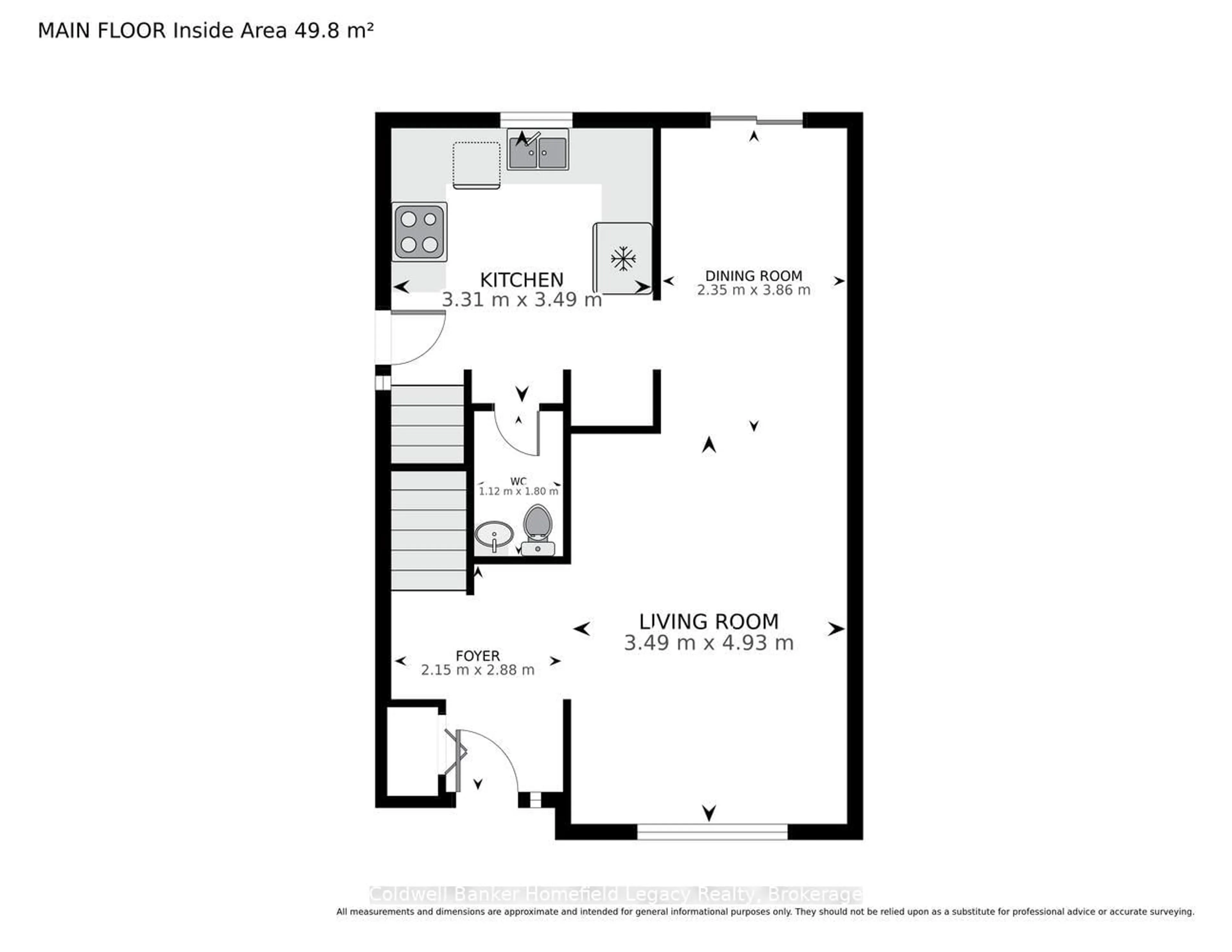 Floor plan for 185 Maple Ave, Stratford Ontario N5A 7G8
