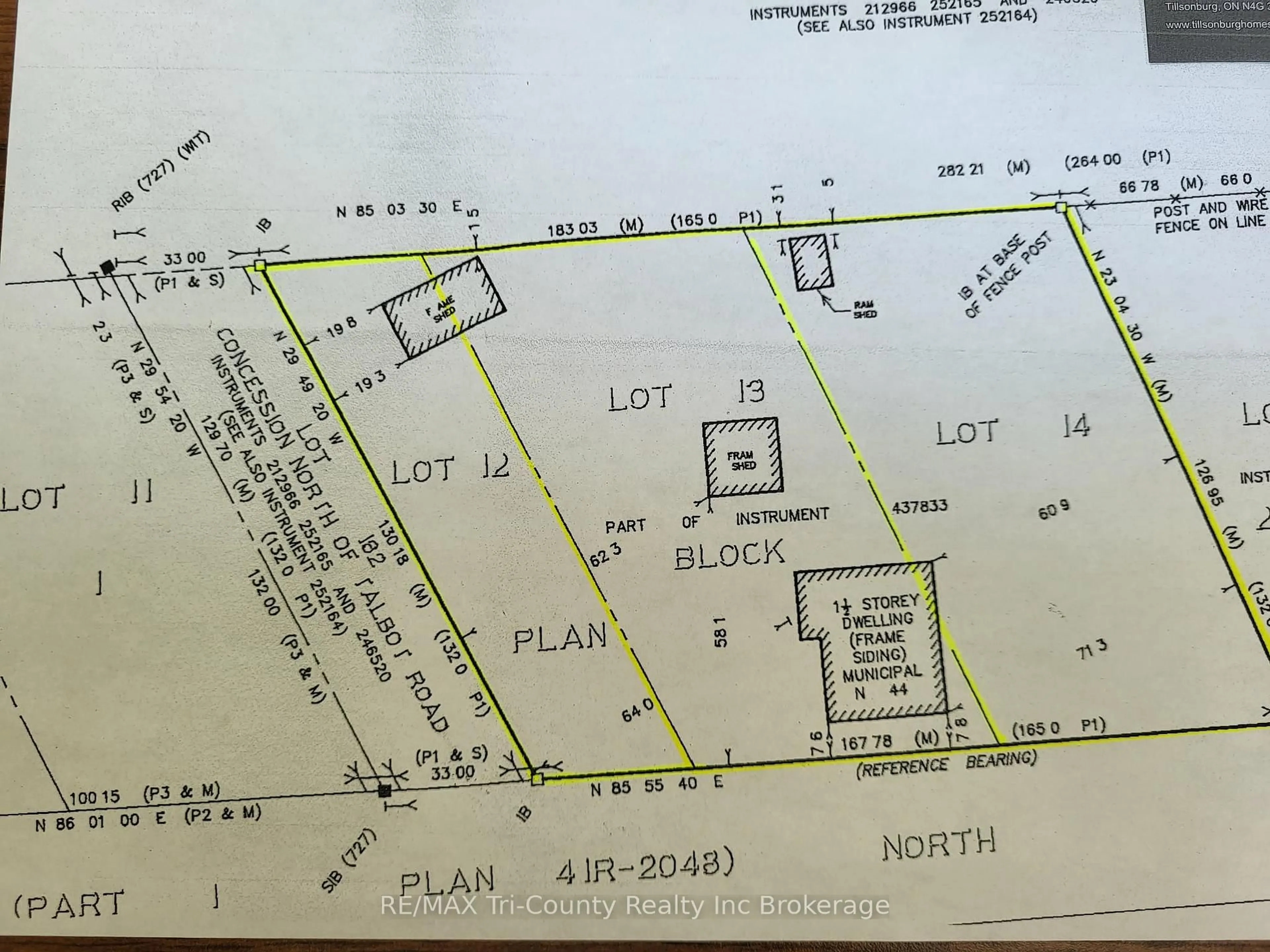 Floor plan for 44 North St, Norfolk Ontario N0J 1E0