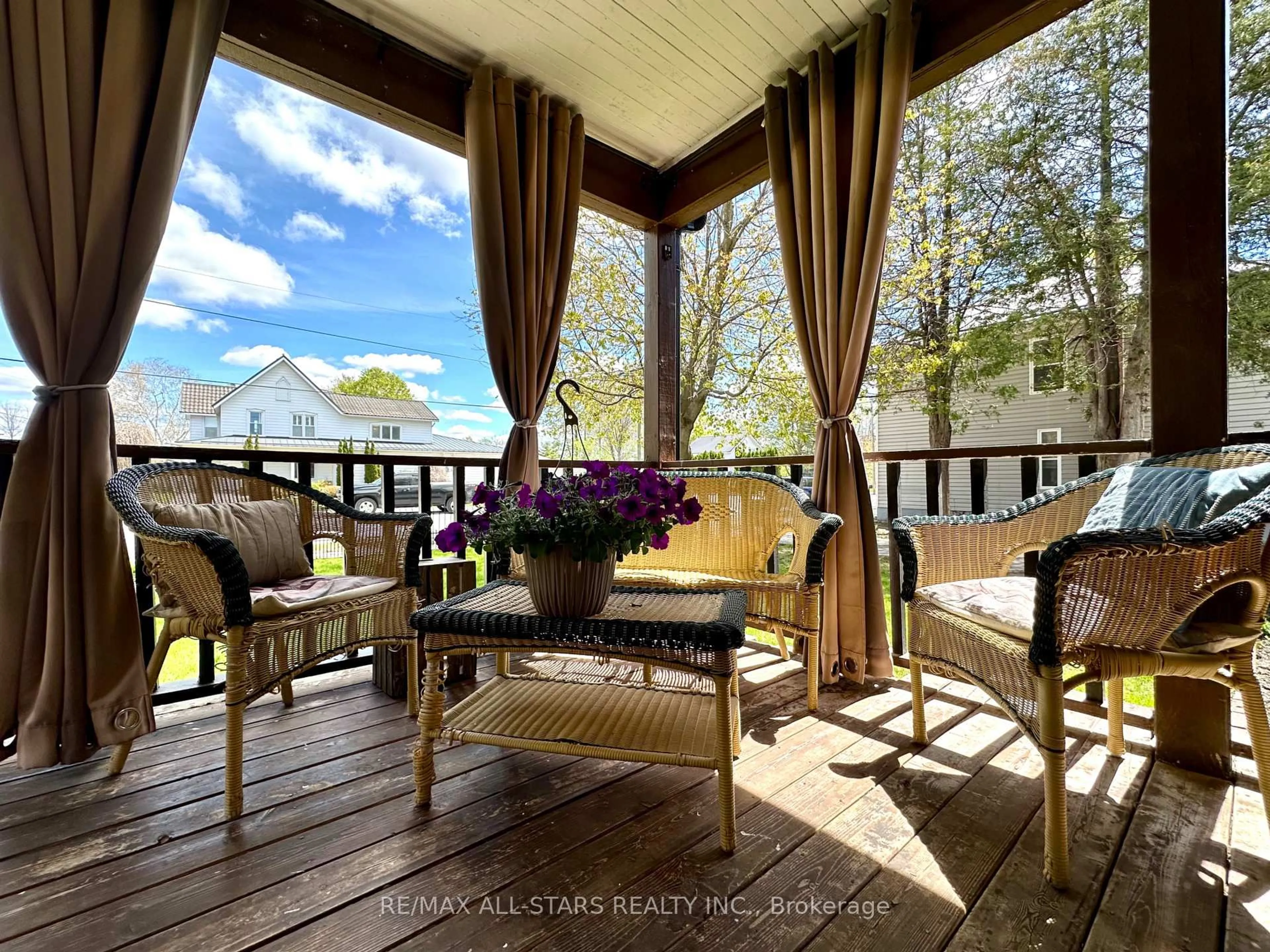 Patio, water/lake/river/ocean view for 138 Colborne St, Tweed Ontario K0K 3J0