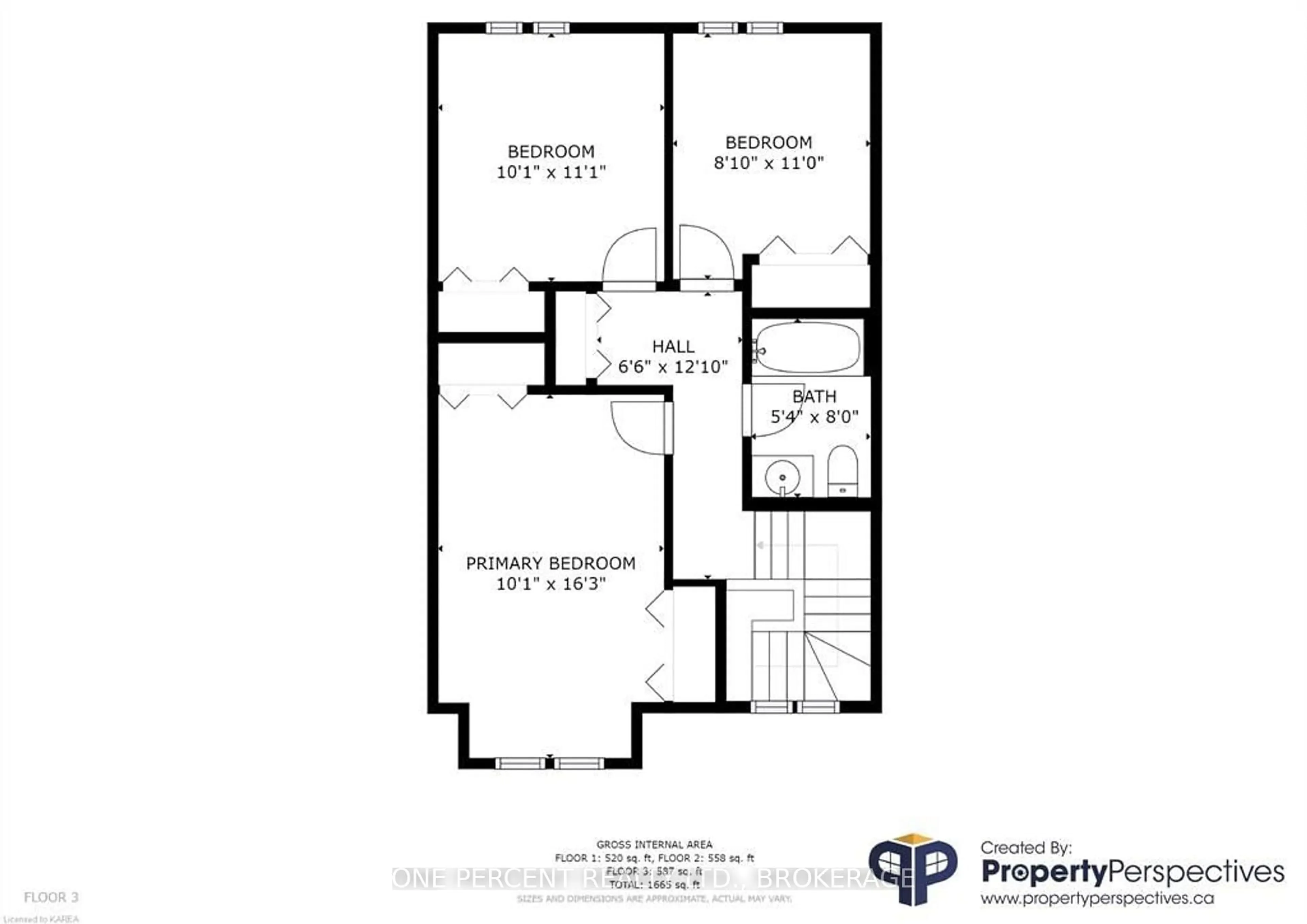 Floor plan for 110 Fireside Crt, Kingston Ontario K7K 7L8