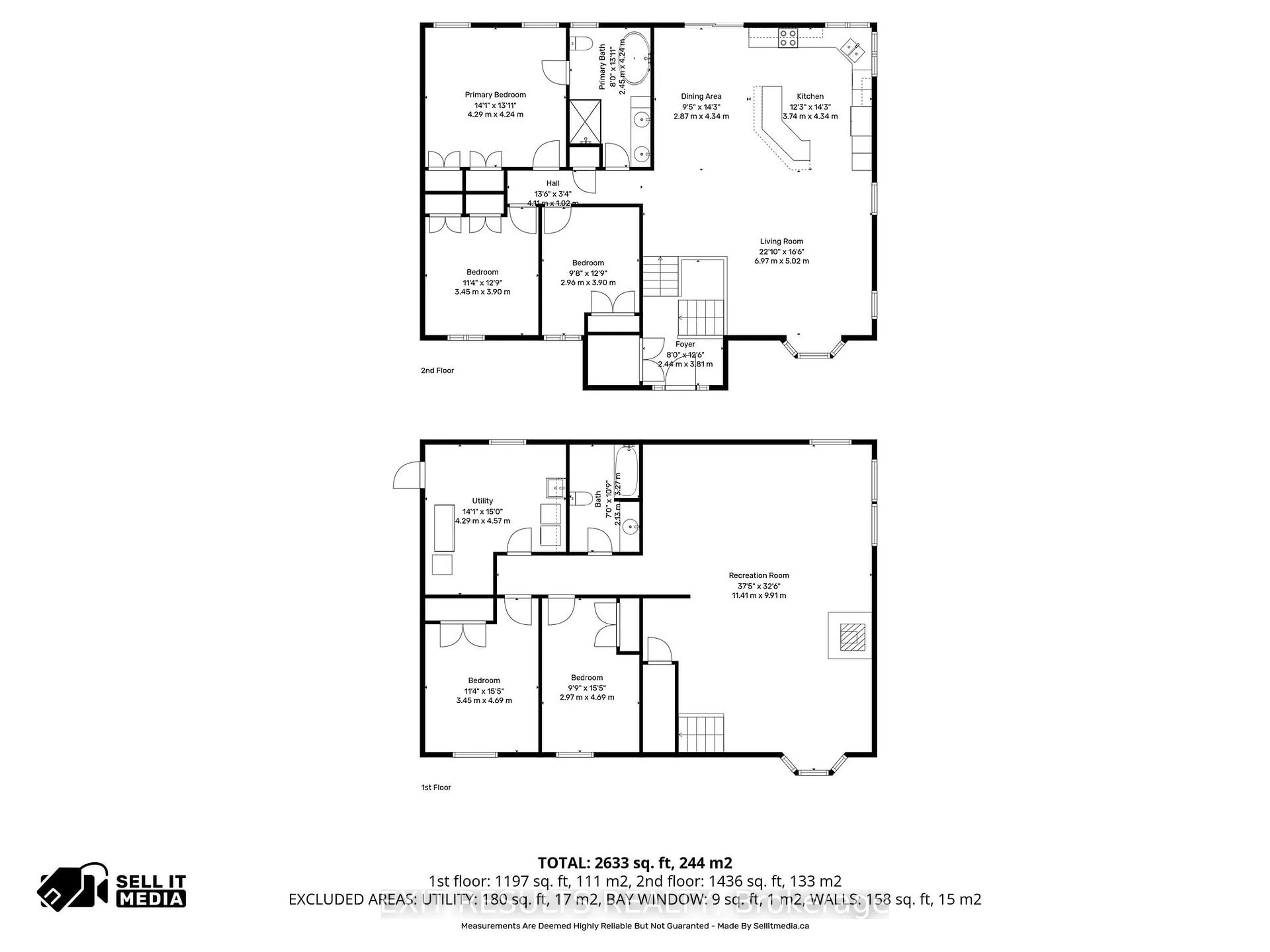 Floor plan for 1887 Champlain St, Out of Area Ontario K0A 1N0