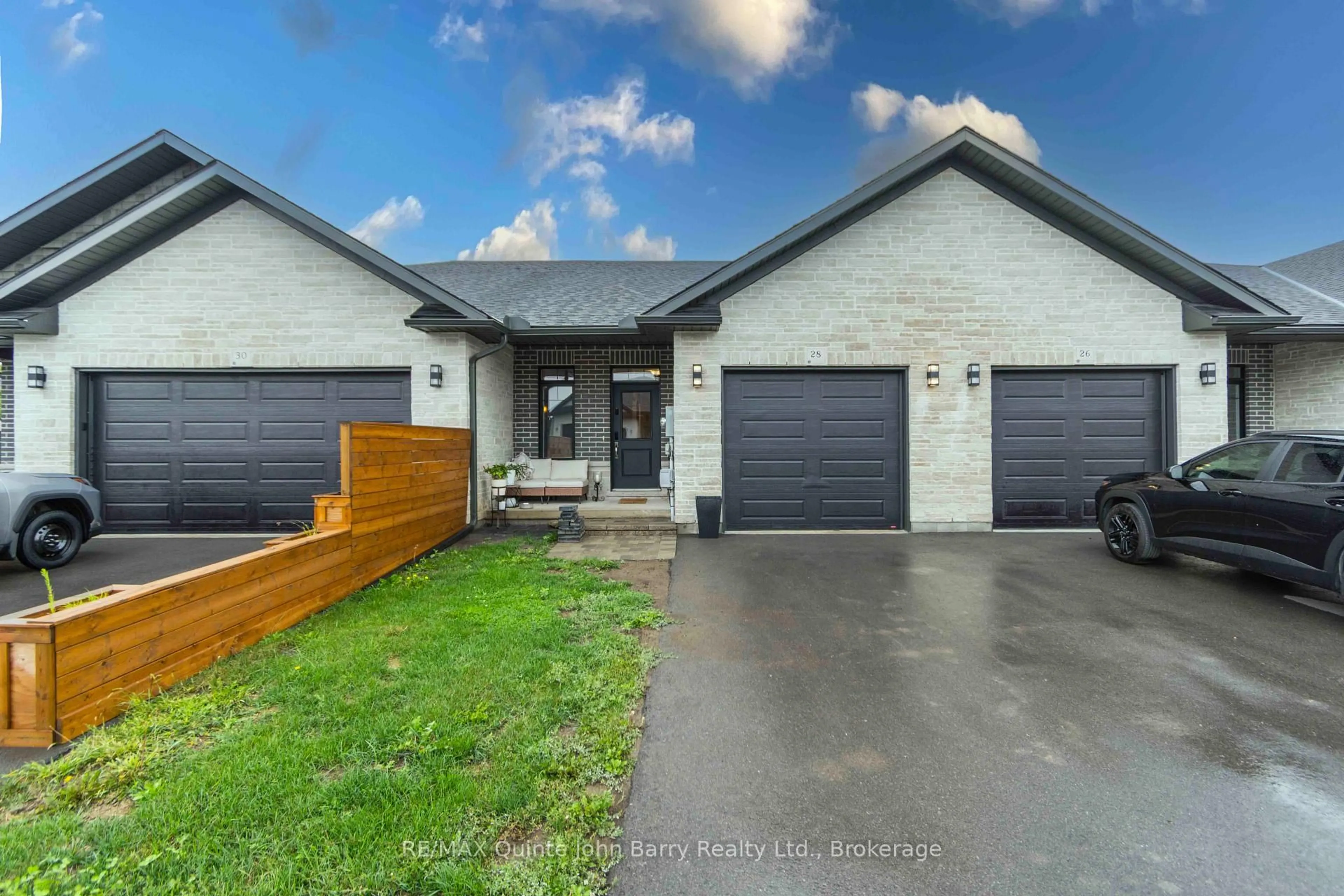 Home with brick exterior material, street for 28 Raycroft Dr, Belleville Ontario K8N 0R4