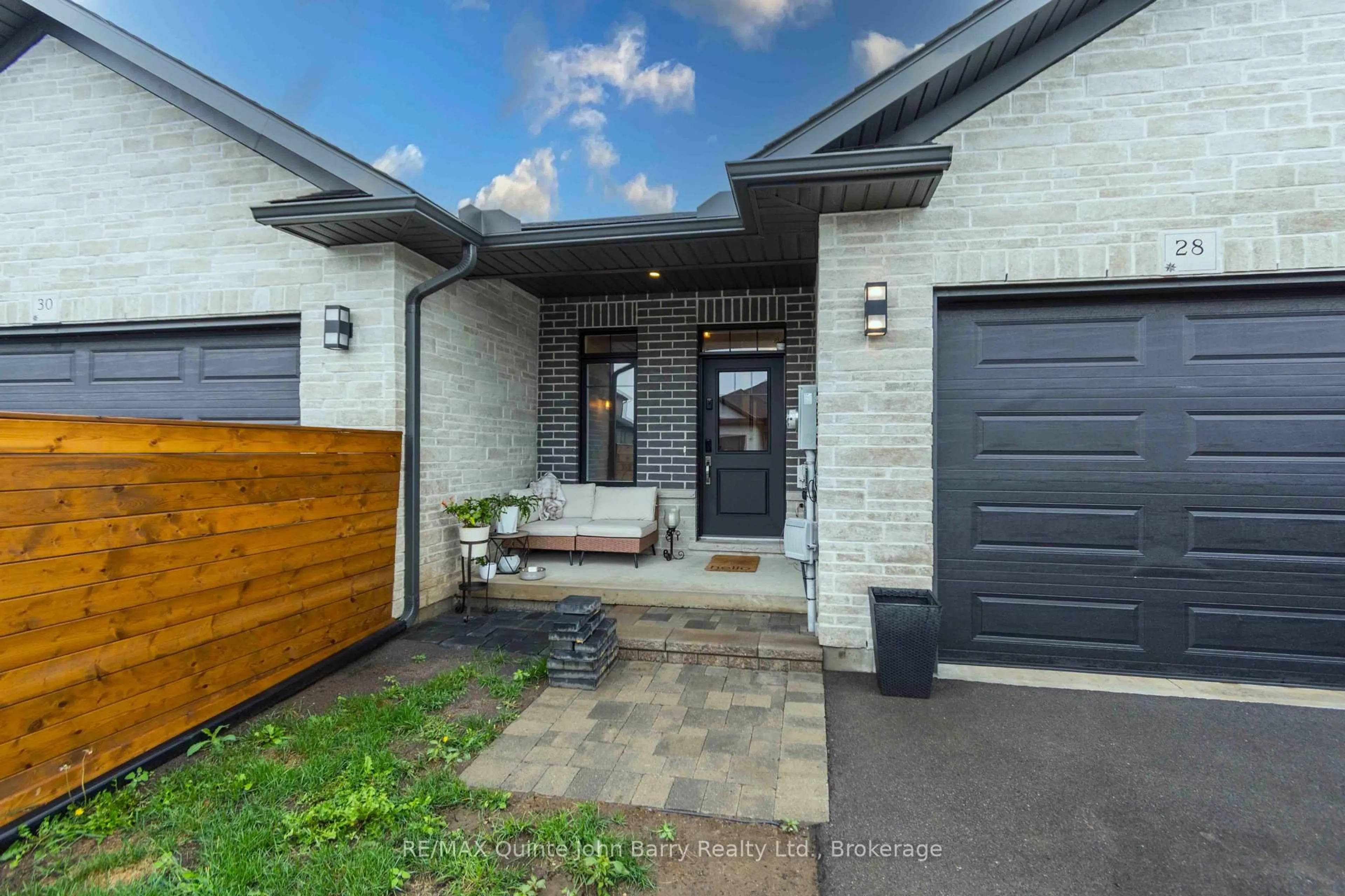 Home with brick exterior material, street for 28 Raycroft Dr, Belleville Ontario K8N 0R4