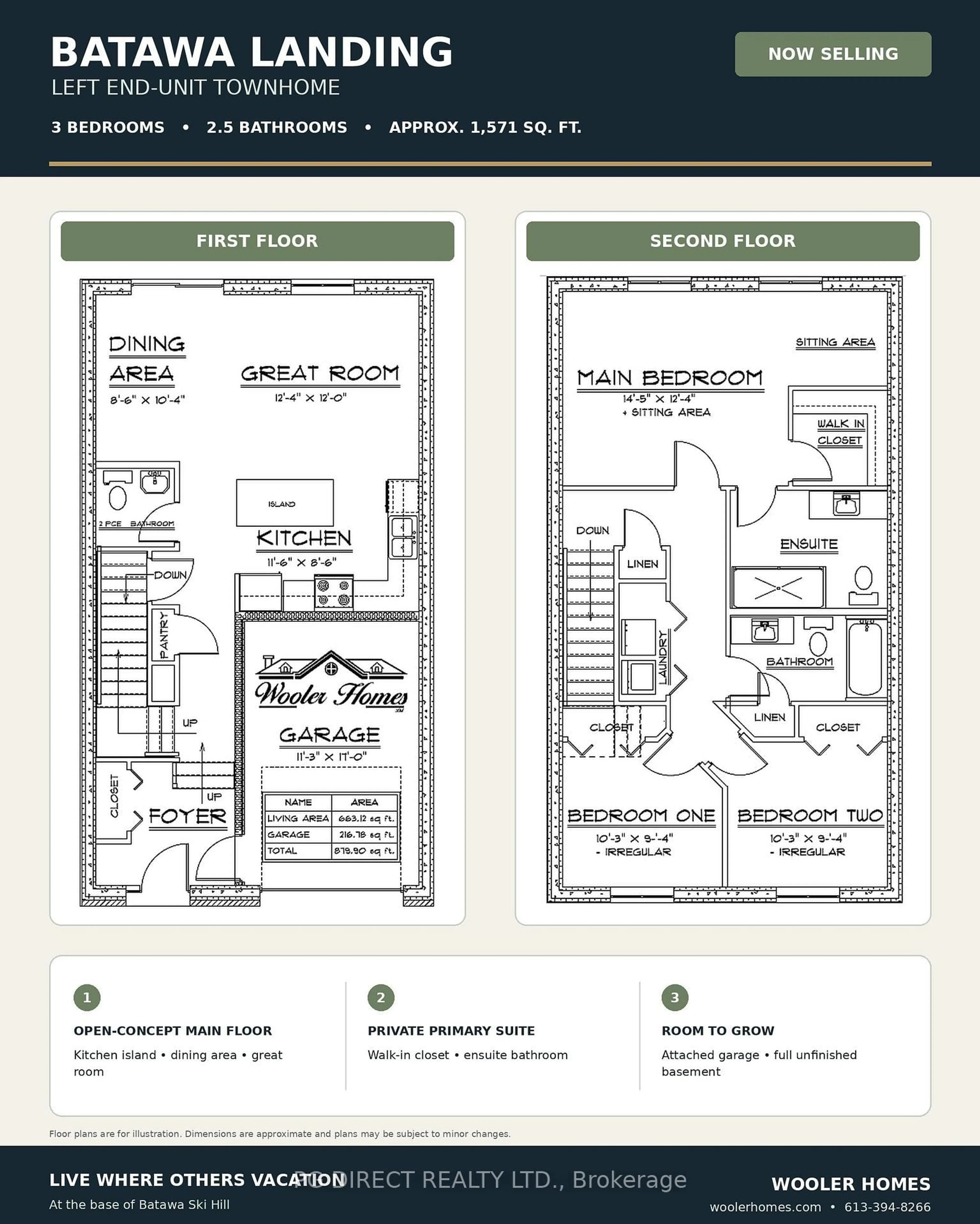 Floor plan for 8 Edith Lane, Quinte West Ontario K0K 1E0