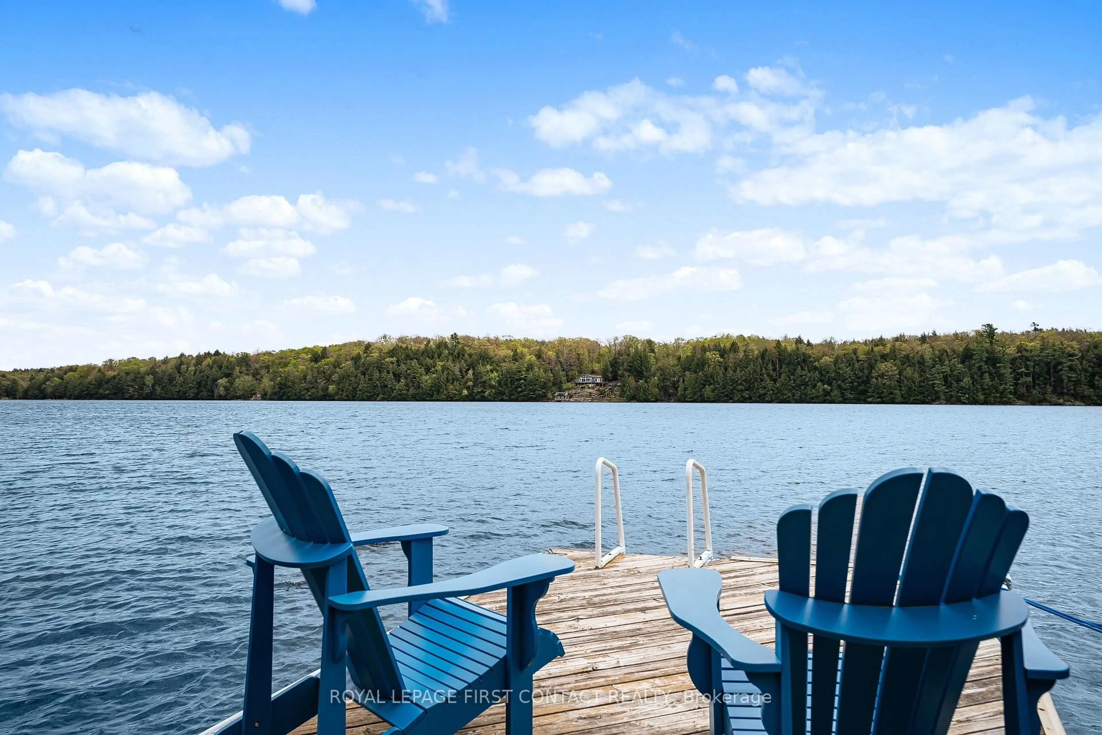 Patio, water/lake/river/ocean view for 57 Fox Back Rd, The Archipelago Ontario P0C 1H0
