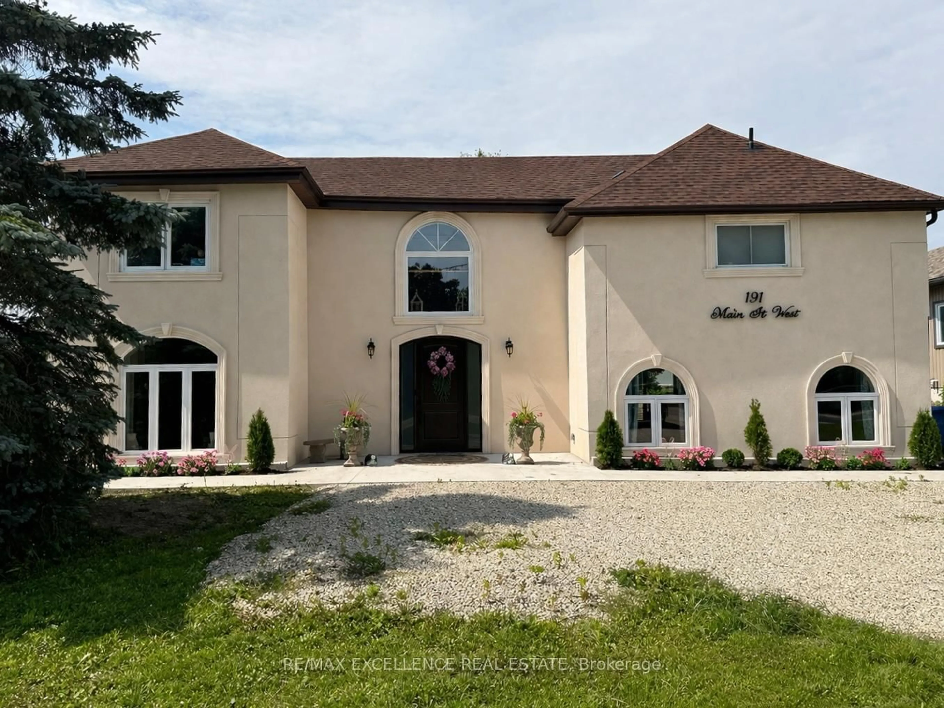 A pic from outside/outdoor area/front of a property/back of a property/a pic from drone, building for 191 Main St, Southgate Ontario N0C 1B0