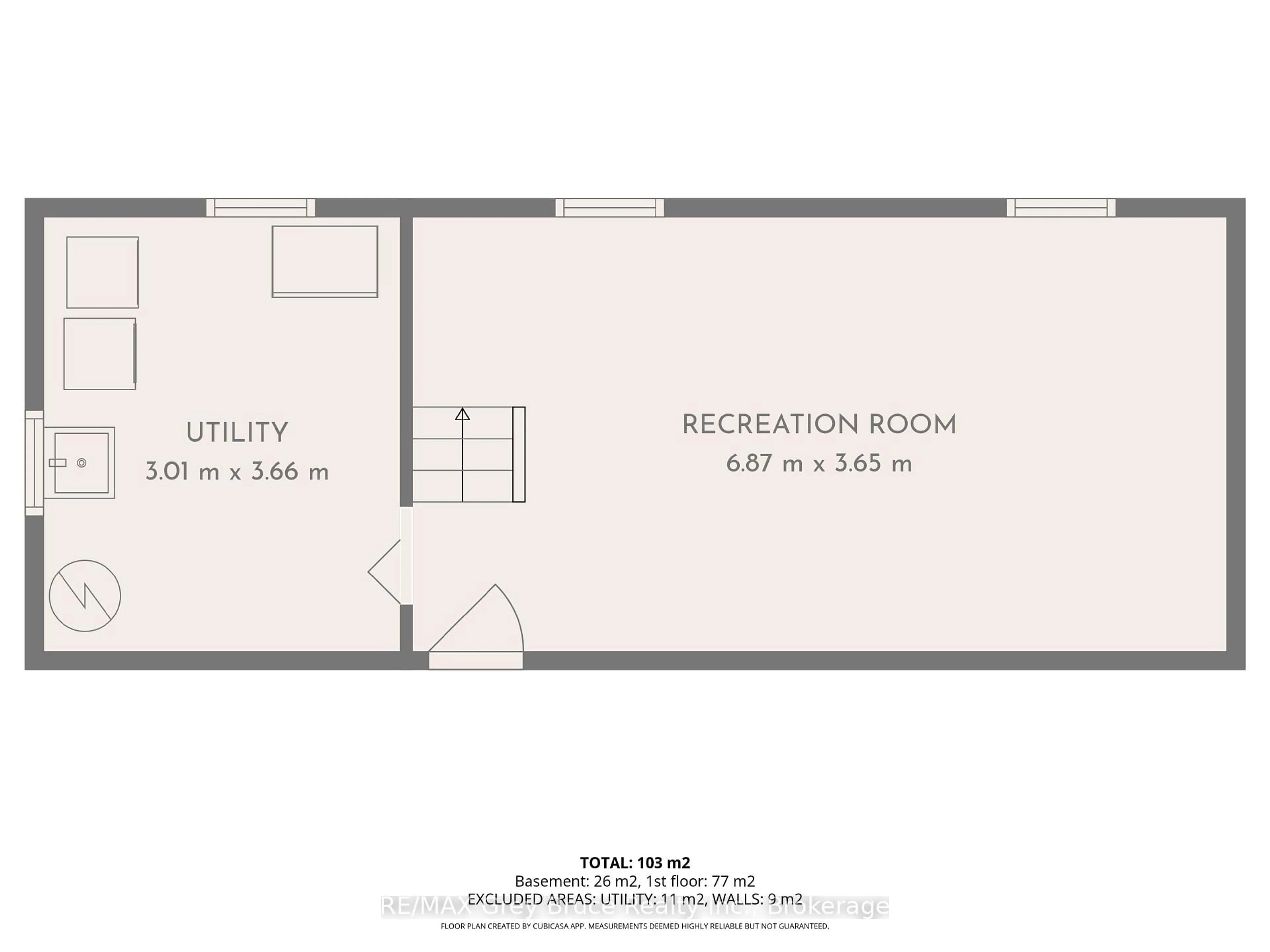 Floor plan for 2120 4th Ave, Owen Sound Ontario N4K 4Y5