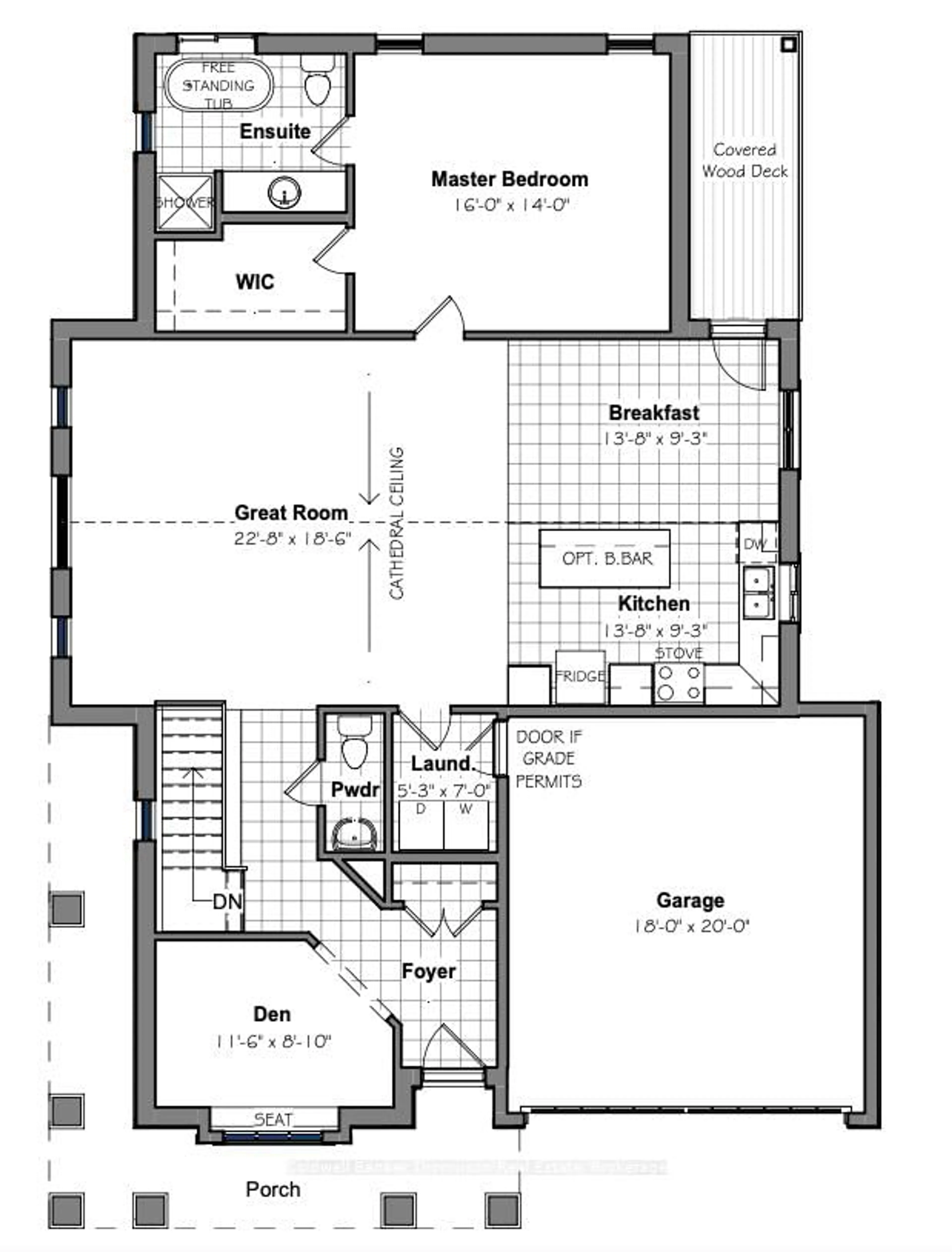 Floor plan for 1 Green Dr, Huntsville Ontario P1H 0K7