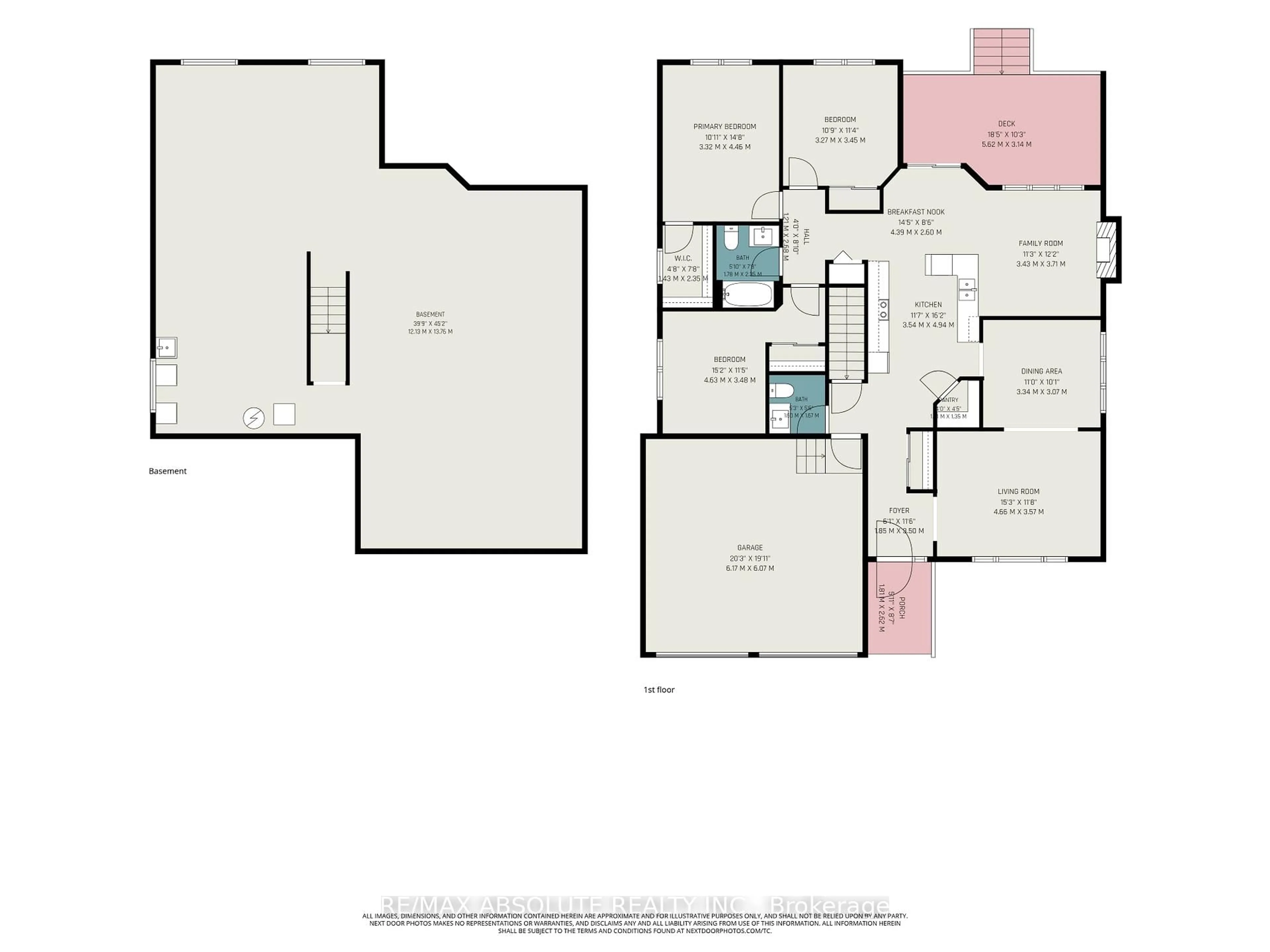 Floor plan for 1 River Ridge Cres, Arnprior Ontario K7S 3W1